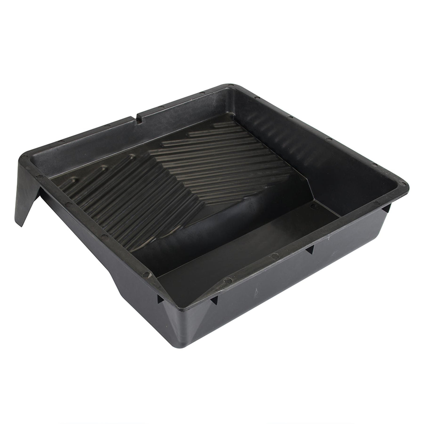 Durable Black Polypropylene Roller Tray Oil & Water Paints Textured Based Tray