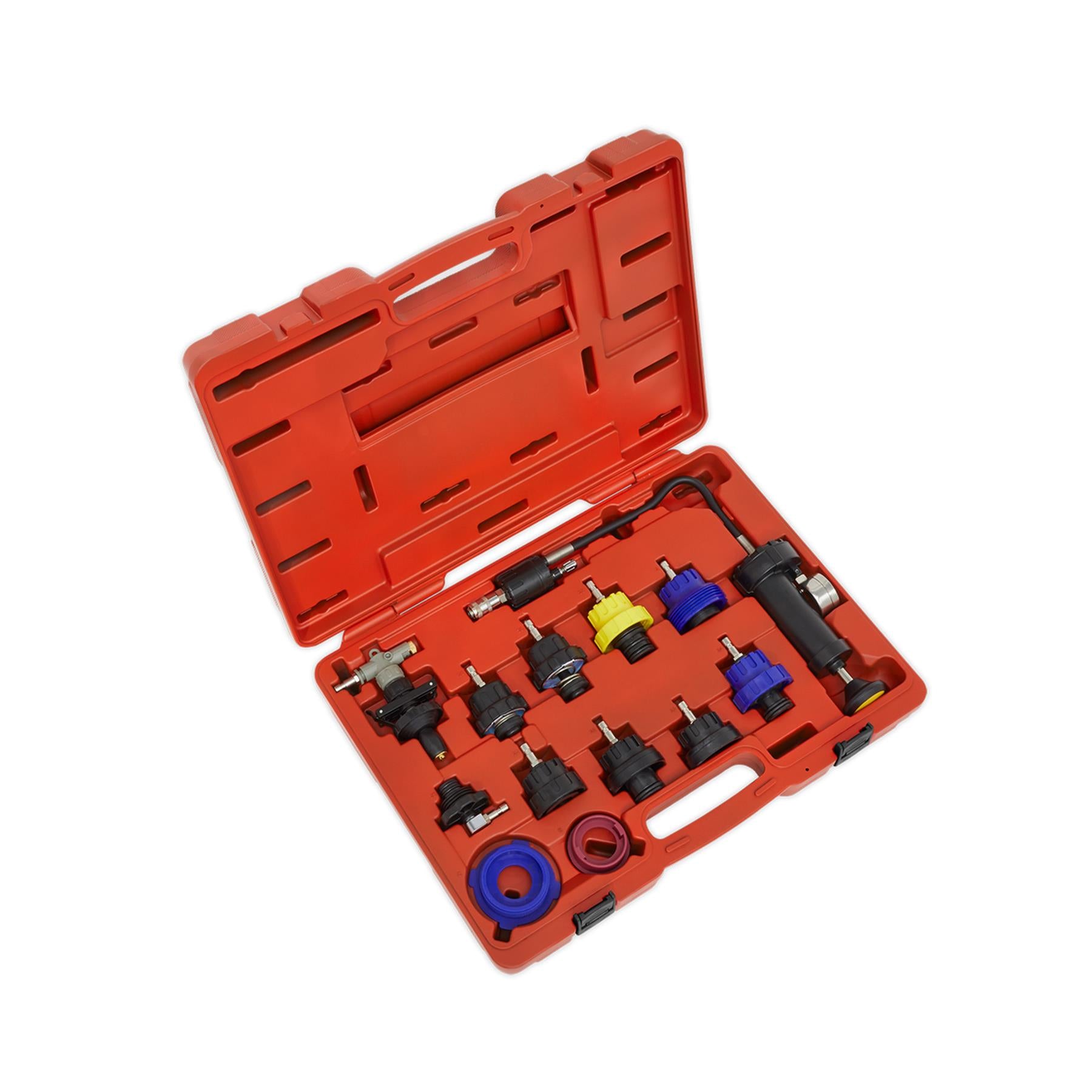 Sealey Cooling System Pressure Test Kit 13pc