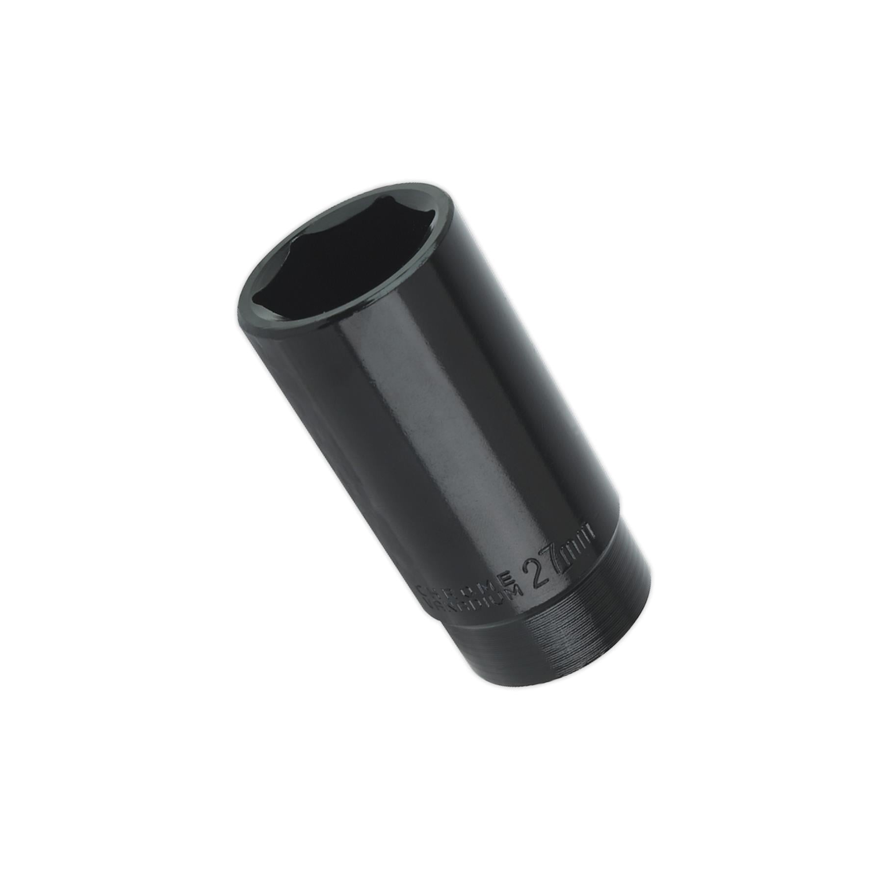 Sealey Impact Socket 27mm Deep 1/2"Sq Drive