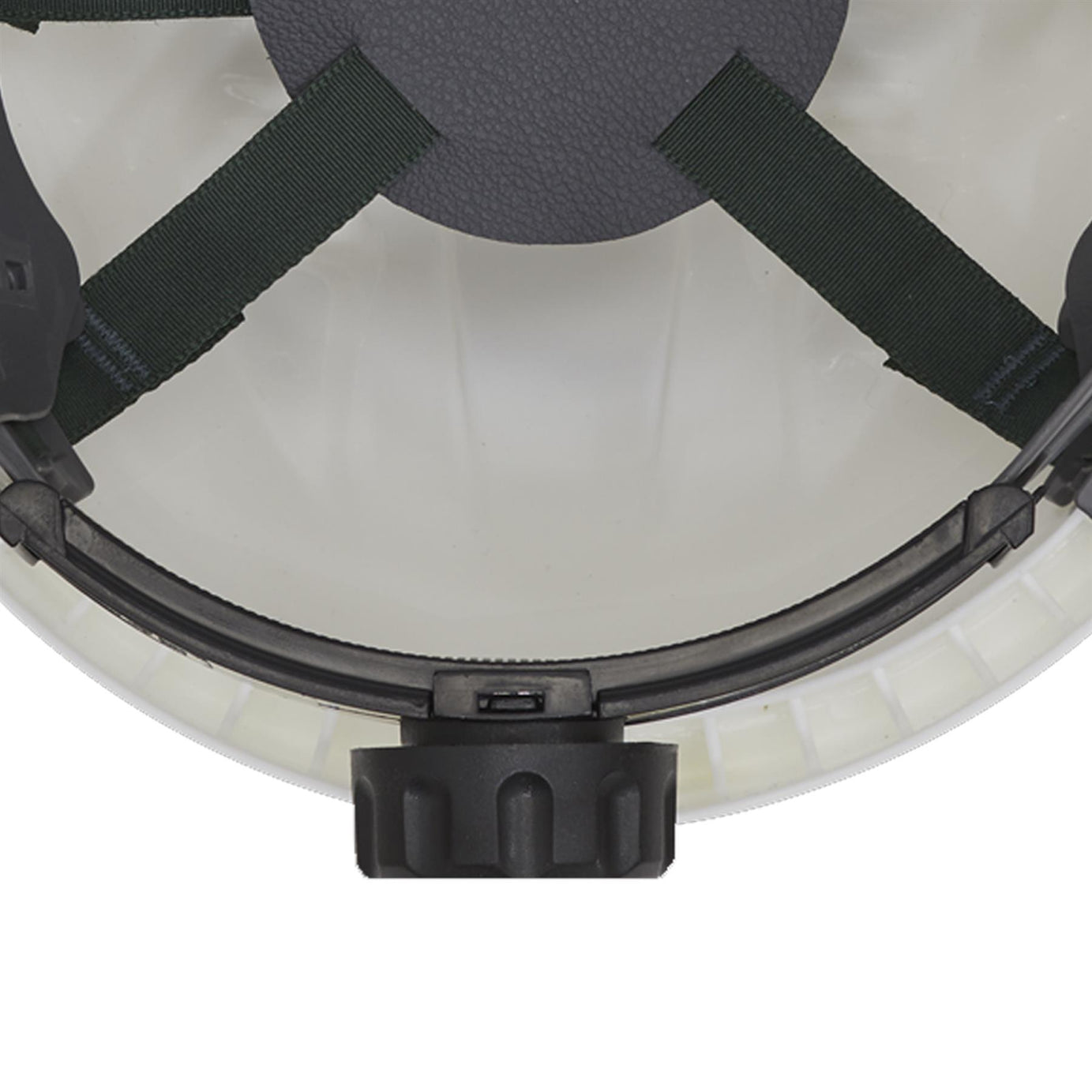 Sealey Plus Safety Helmet - Vented White Ear & Head Protection