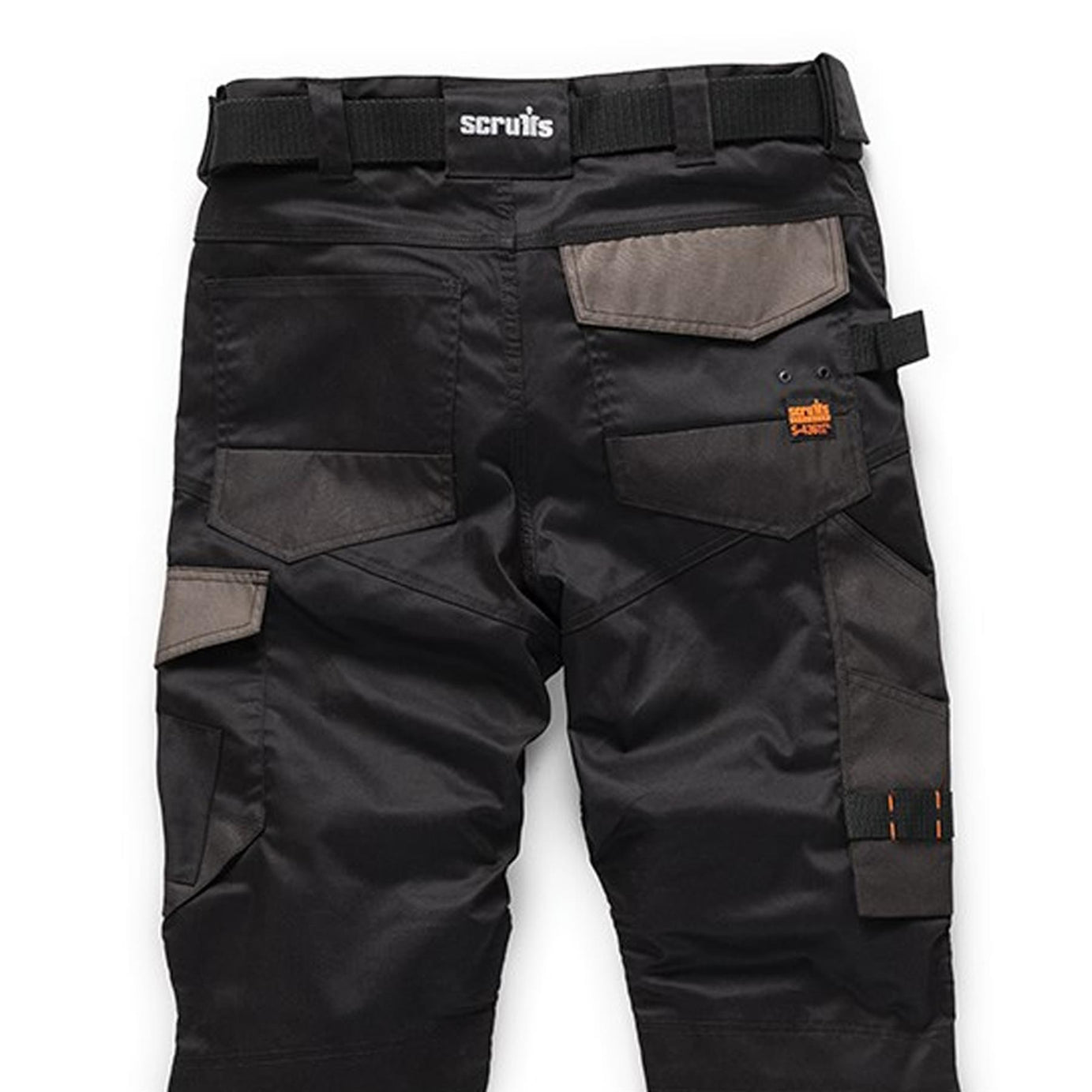 Scruffs Work Trouser Pro Flex Lightweight Slim Fit Hard Wearing Black 38S