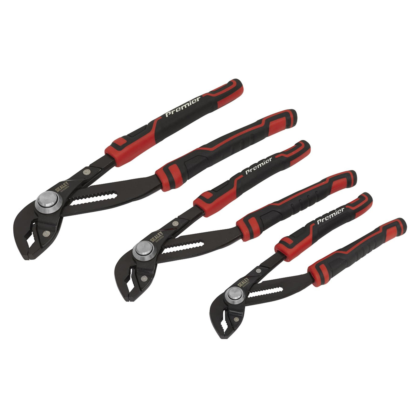 Sealey Water Pump Pliers Set 3pc Quick Action