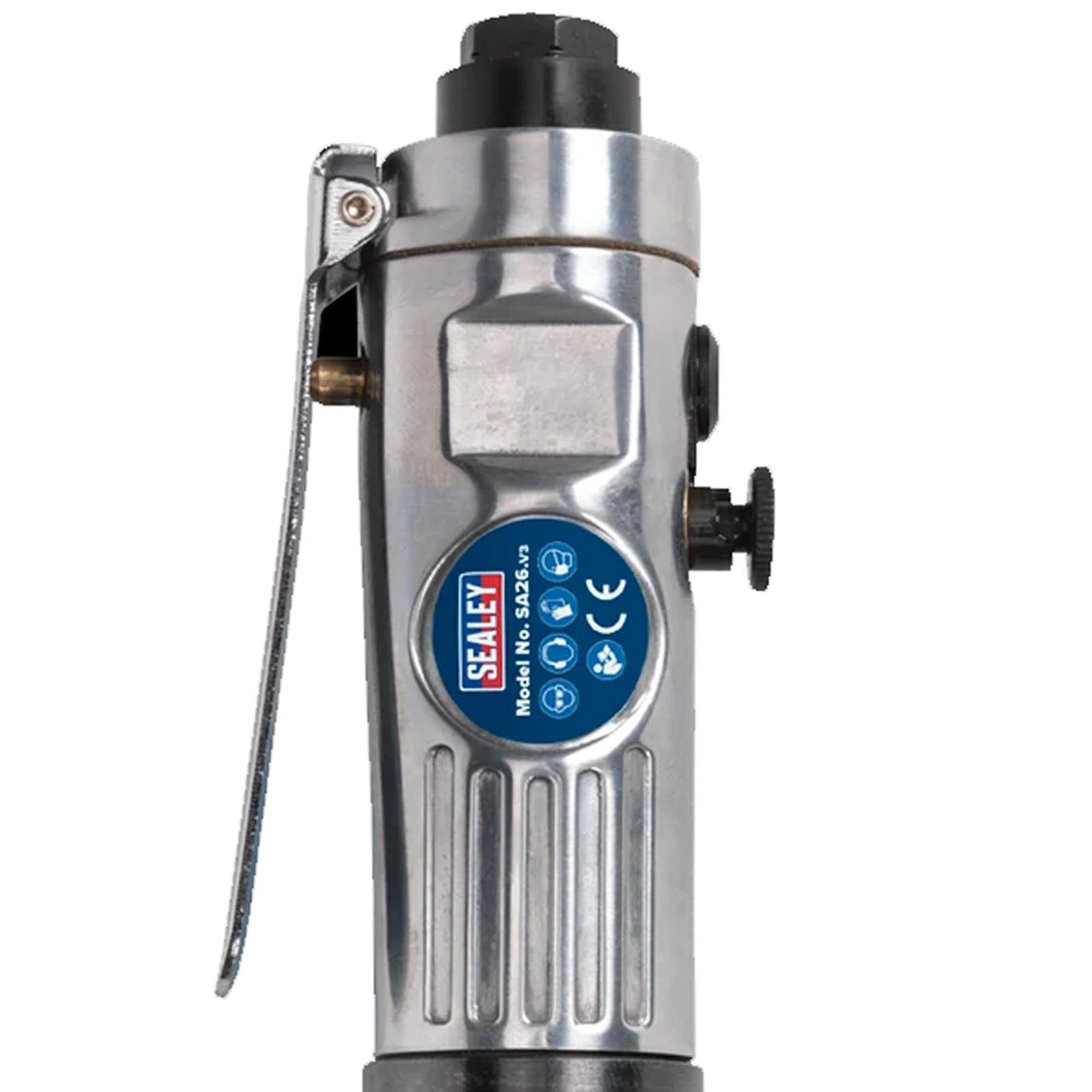 Sealey Air Angle Drill Ø10mm Reversible
