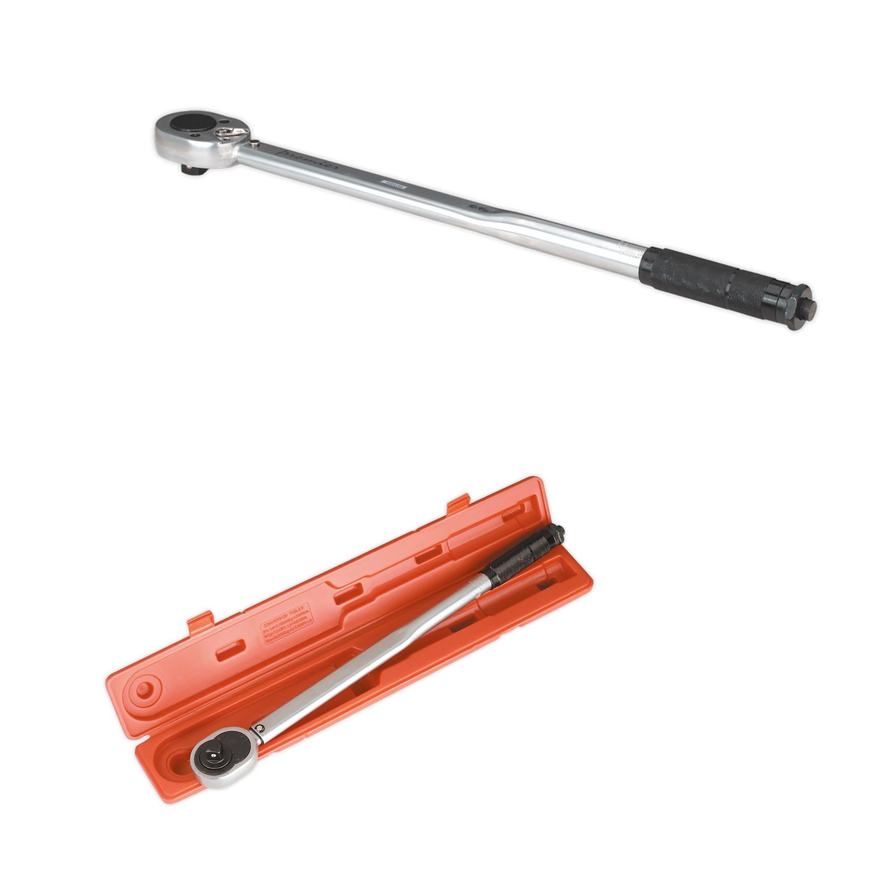 Sealey Torque Wrench Micrometer Style 3/4"Sq Drive 70-420Nm