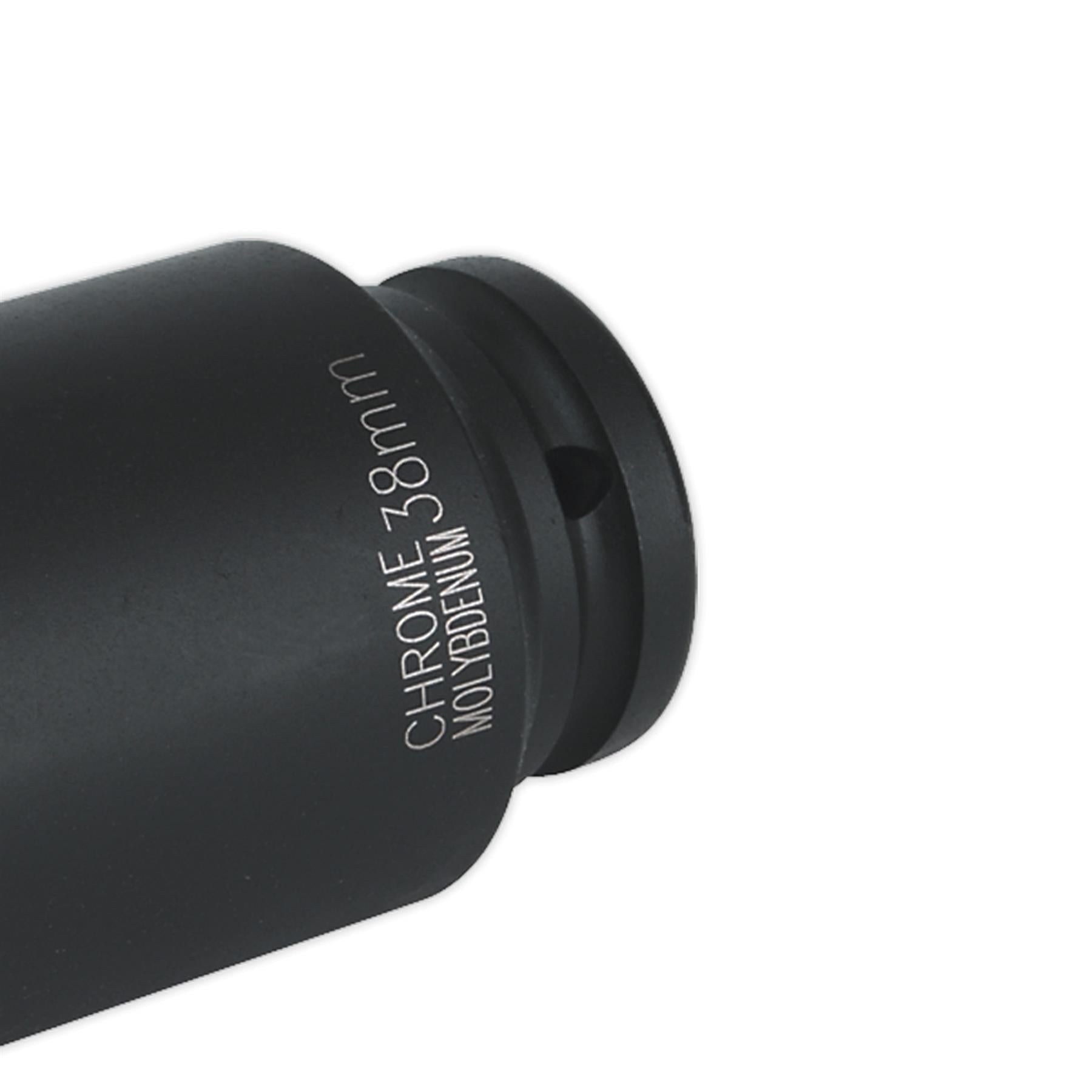 Sealey Impact Socket 38mm Deep 3/4"Sq Drive