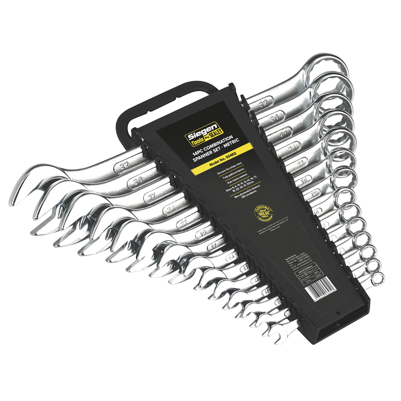 Sealey Combination Spanner Set 14pc Metric