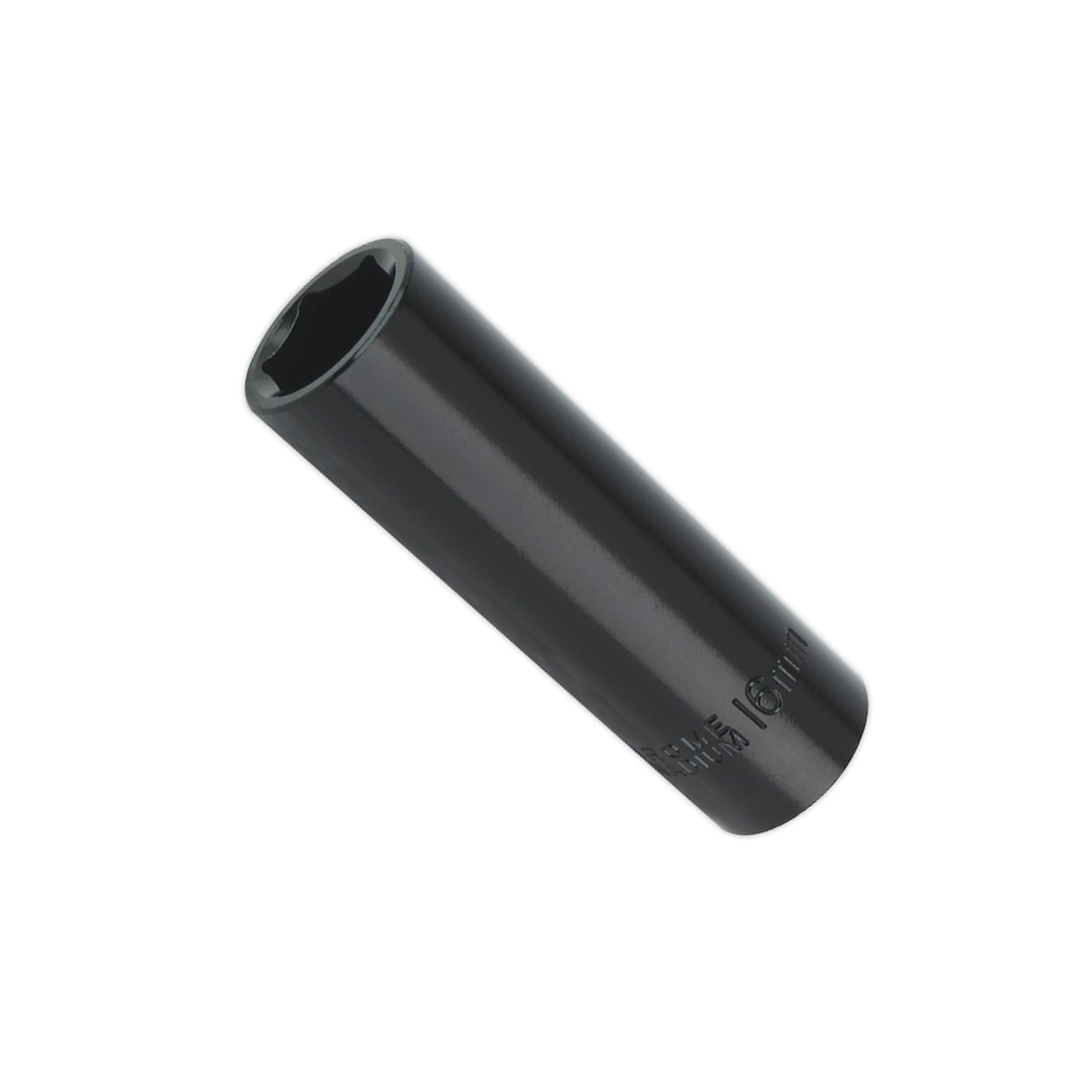 Sealey Impact Socket 16mm 1/2"Sq Drive Chrome Vanadium