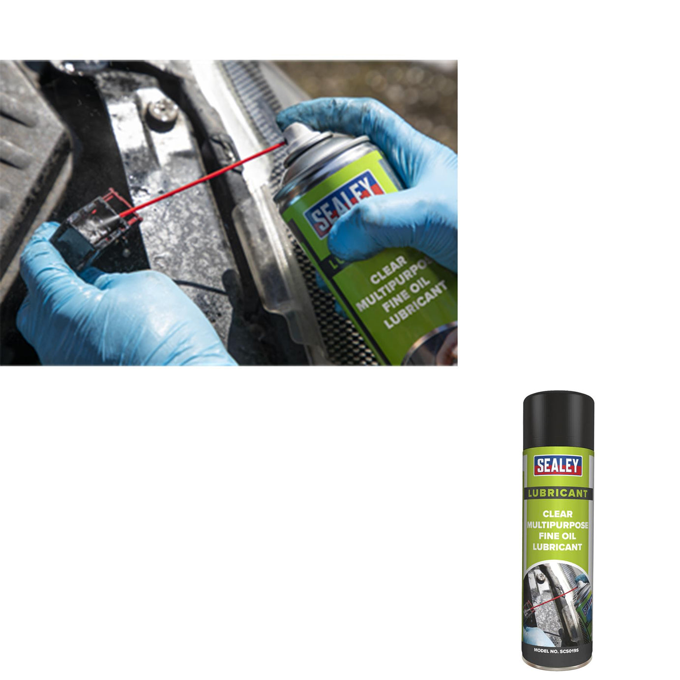 Sealey Clear Fine Oil Lubricant Multipurpose 500ml Single