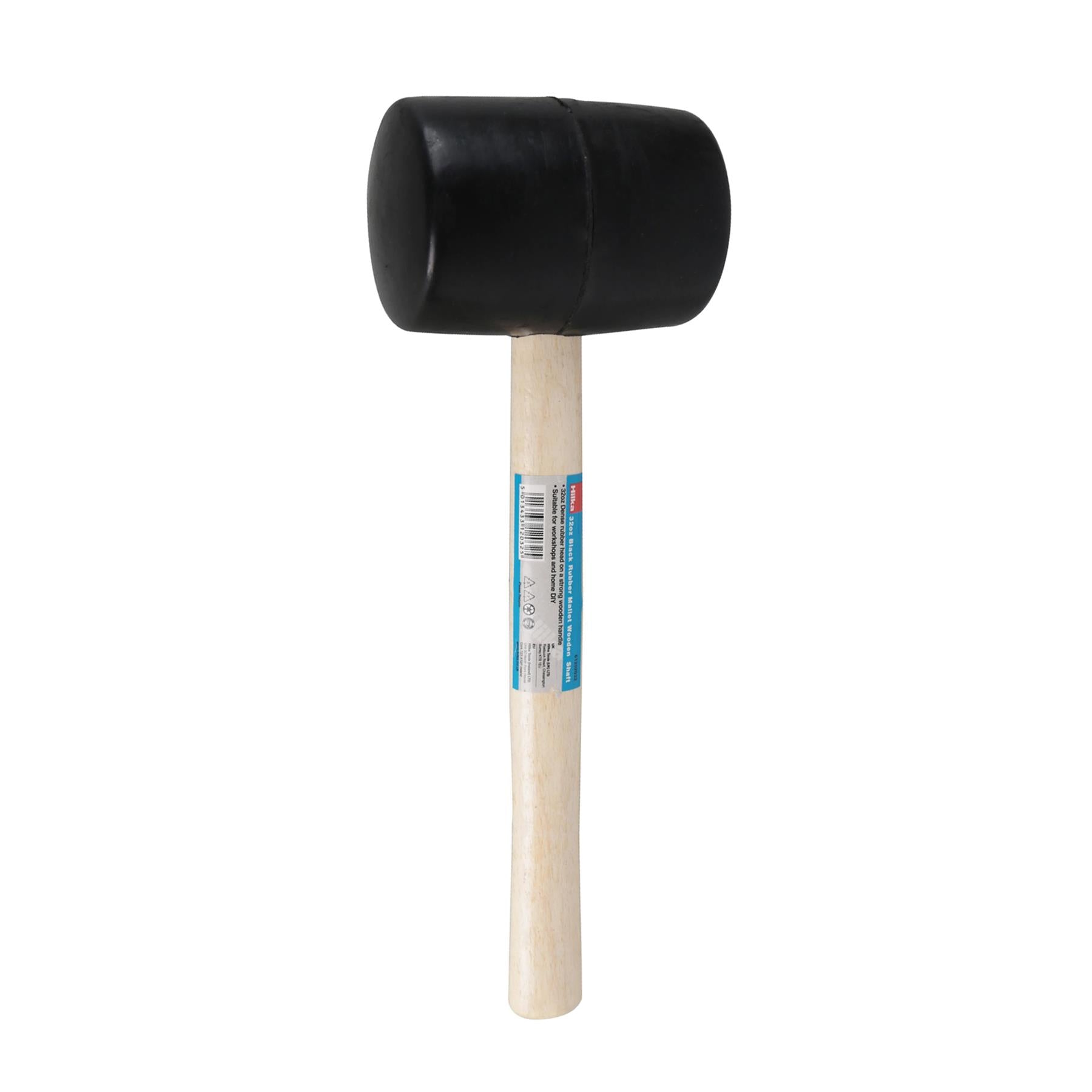 black rubber mallet