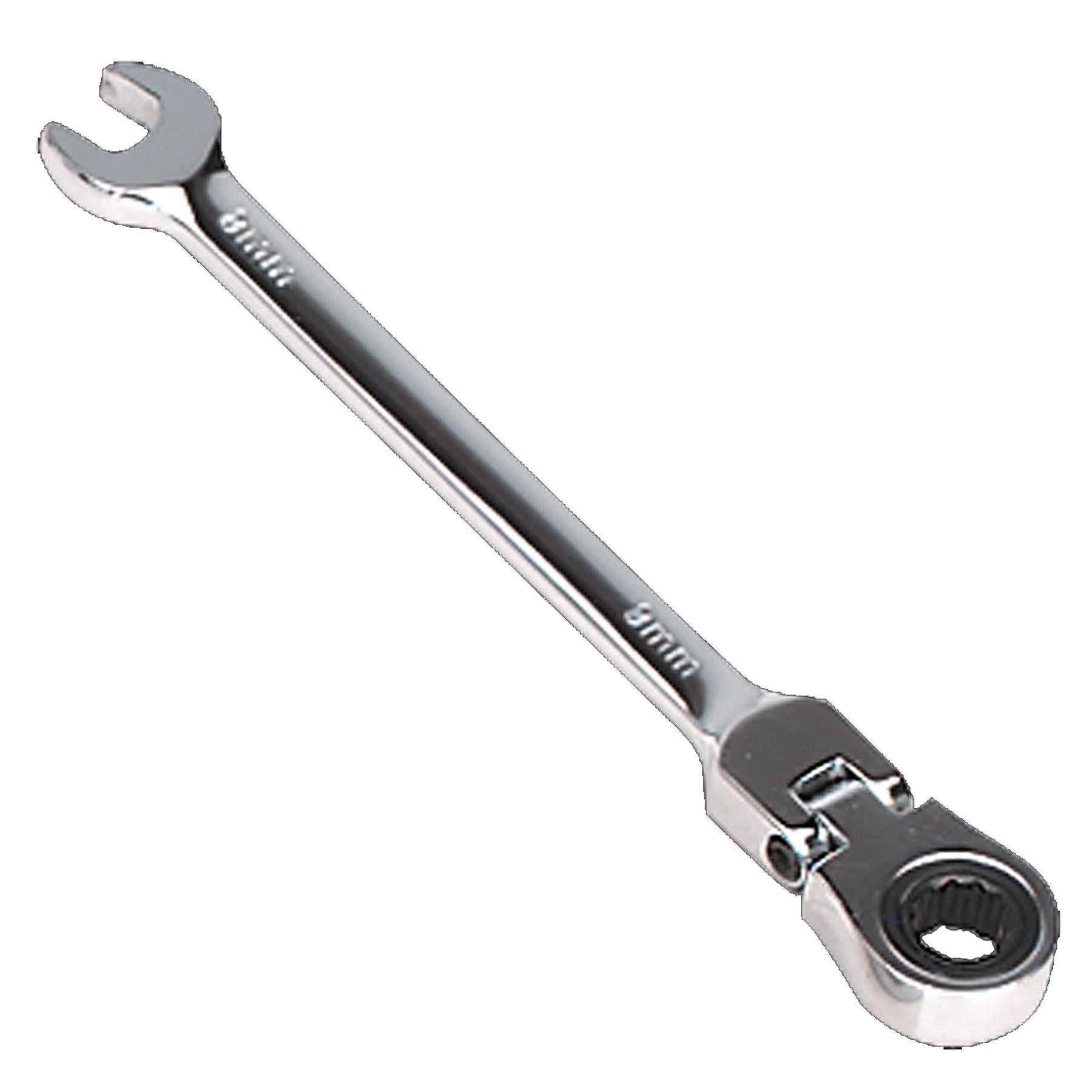 Sealey Flexi-Head Ratchet Combination Spanner 8mm