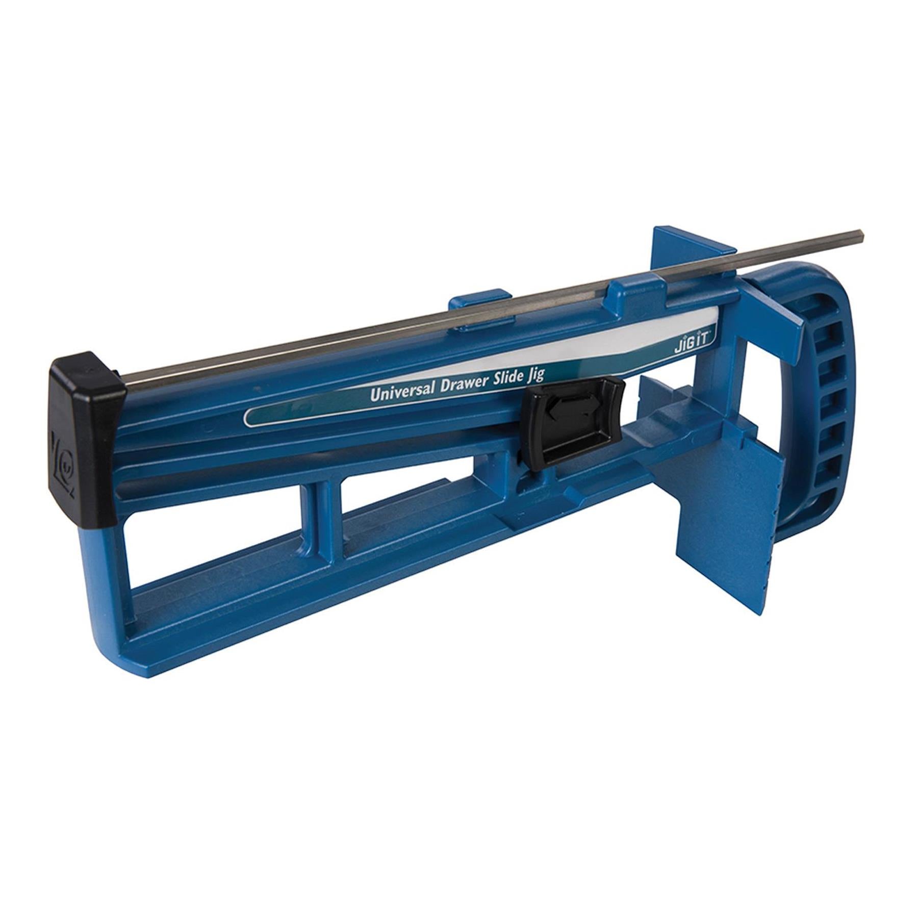 Drawer Slide Jig Strong Plastic With Adjustable Indexing Foot 44mm (1-3/4")
