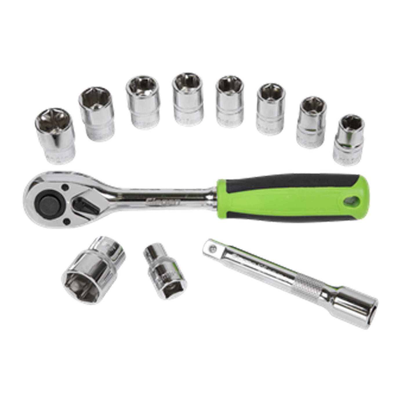 Sealey Socket Set 12pc 1/2"Sq Drive WallDrive� Metric