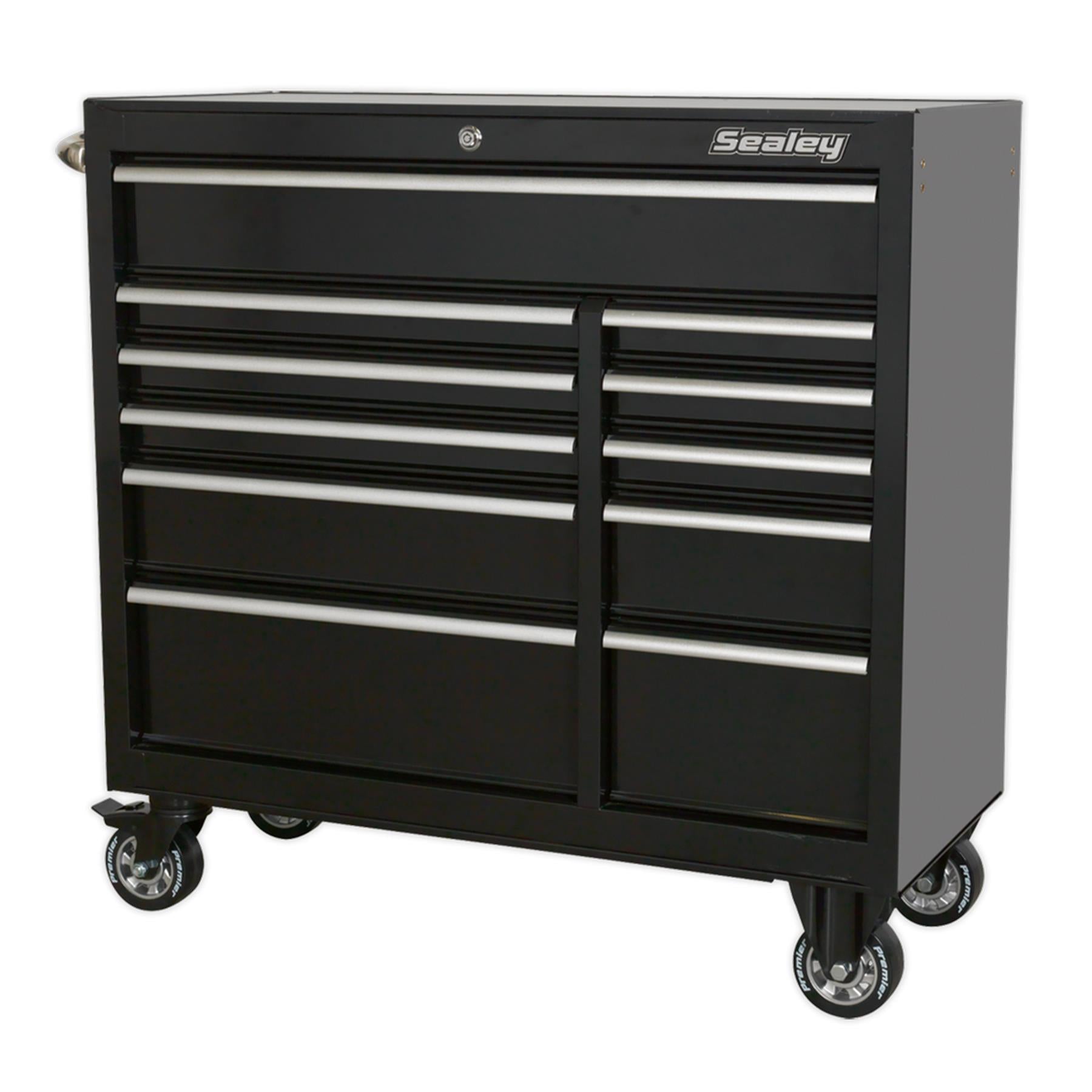 Sealey Rollcab 11 Drawer 1055mm Heavy-Duty Black