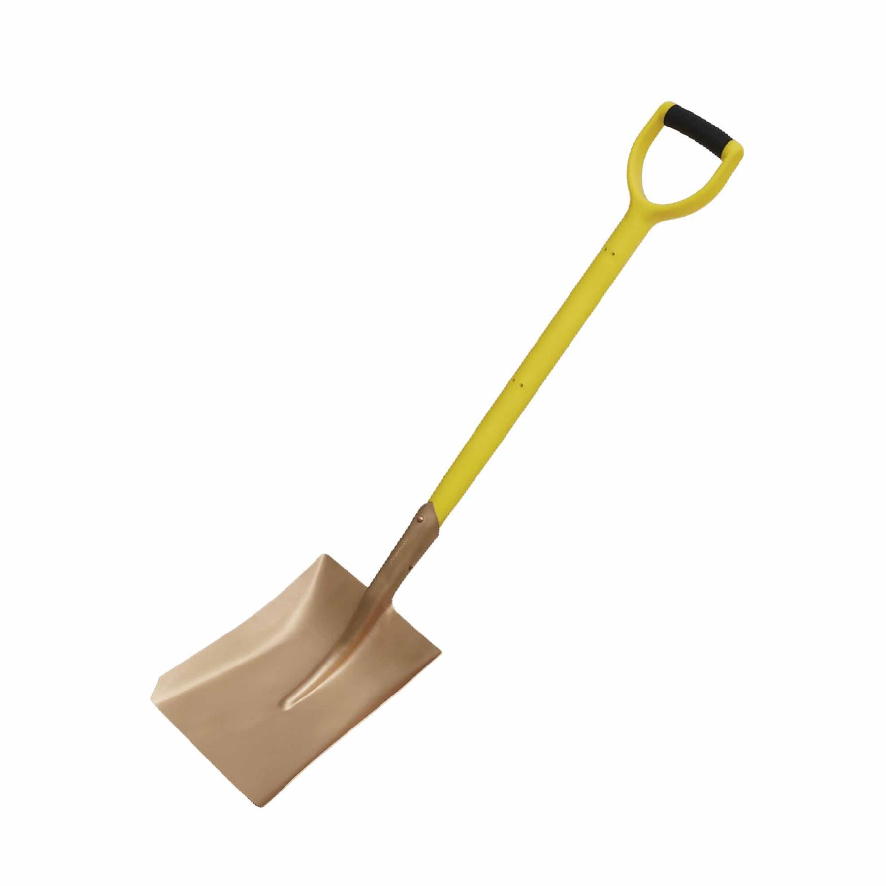 Sealey Square Shovel 240 x 418 x 990mm - Non-Sparking Beryllium Copper Head