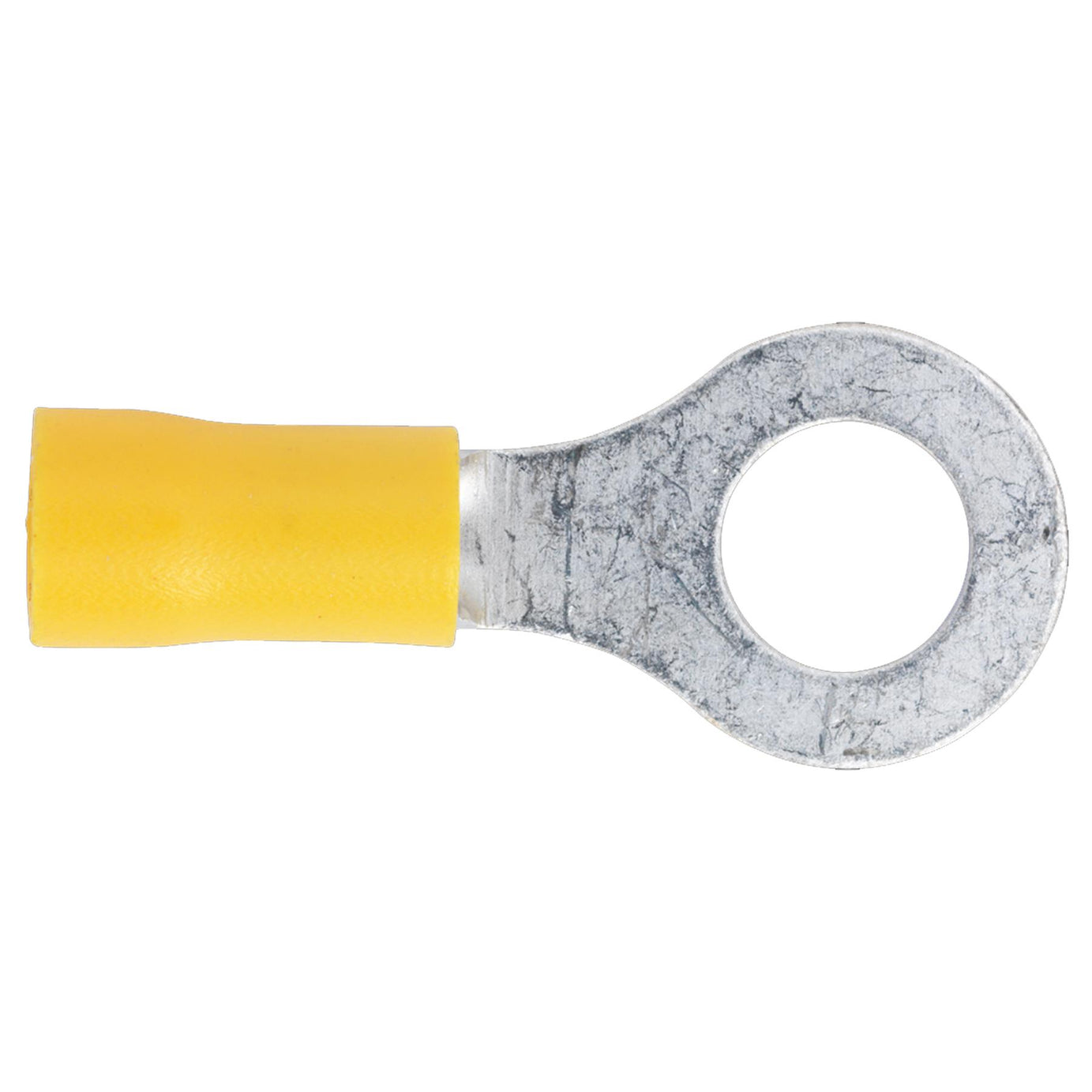 Easy-Entry Ring Terminal 8.4mm (5/16") Yellow Pack of 100 Sealey