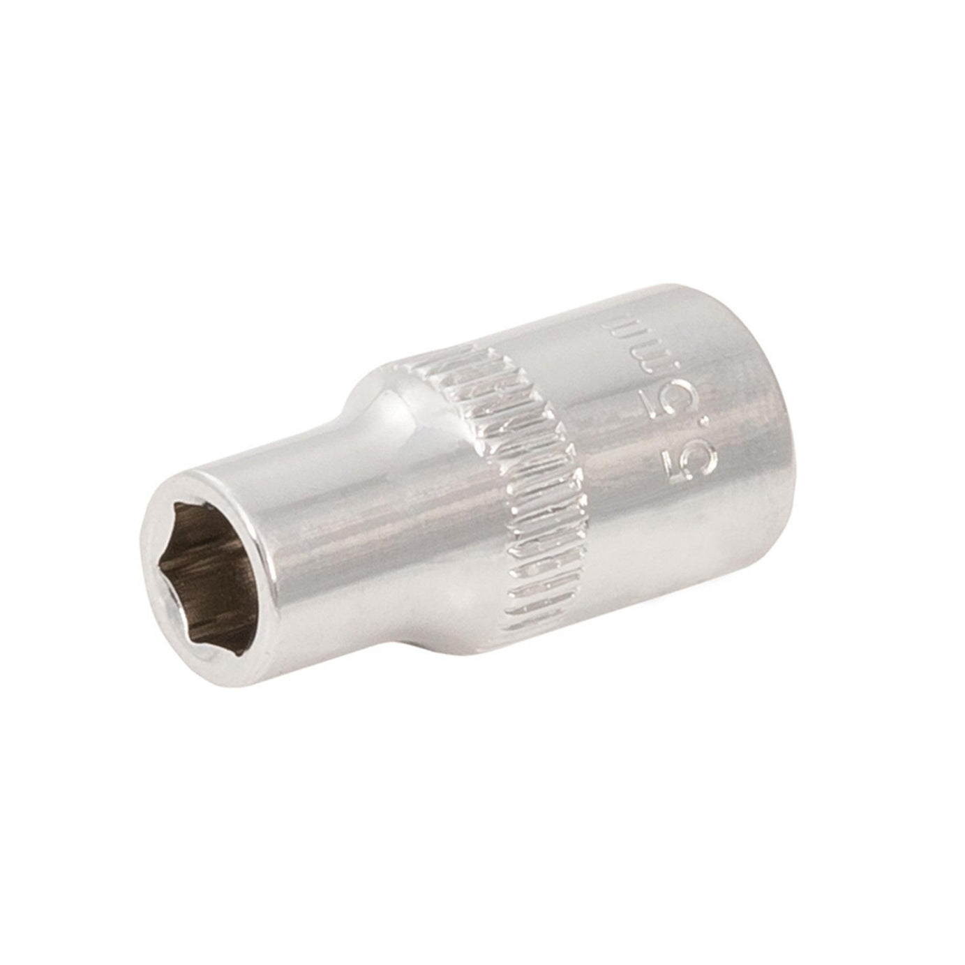 Quality Socket 1/4" Drive Metric Hex Square 5.5mm Individual Hex Polished Crv