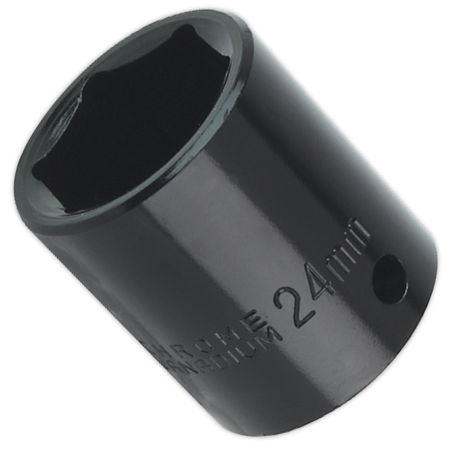 Sealey Impact Socket 24mm 1/2"Sq Drive
