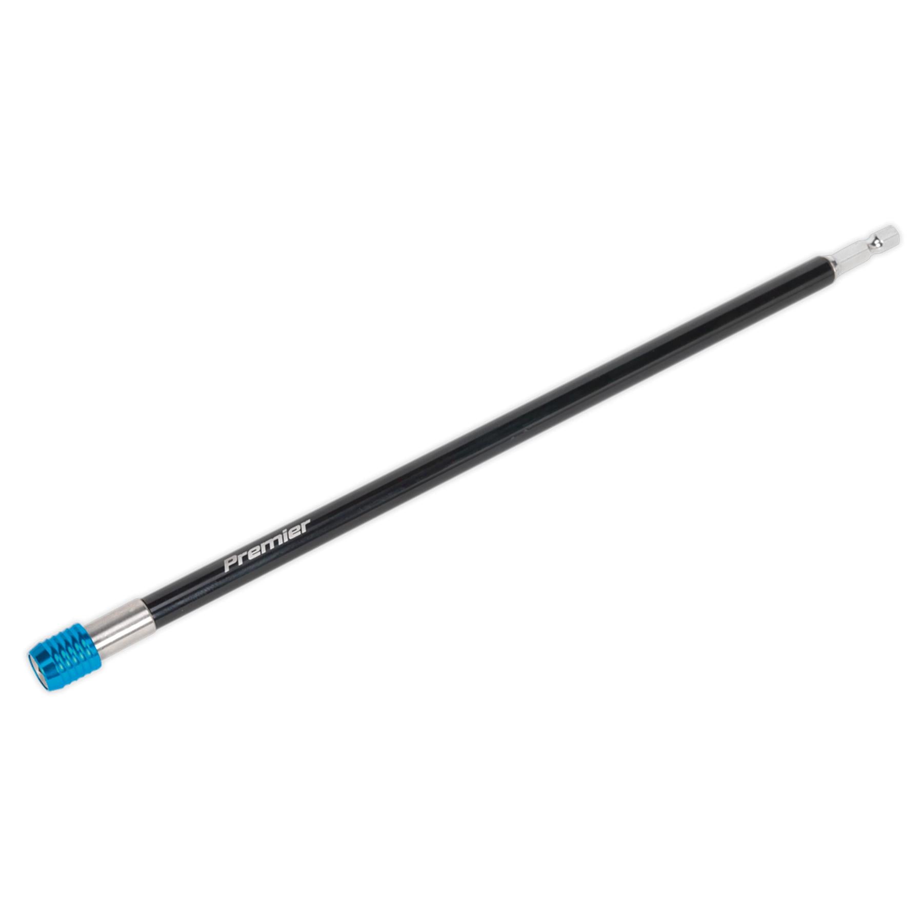 Sealey Drill Extension Bar Bit Holder 300mm 12" Extra Long Quick Chuck 1/4"Hex