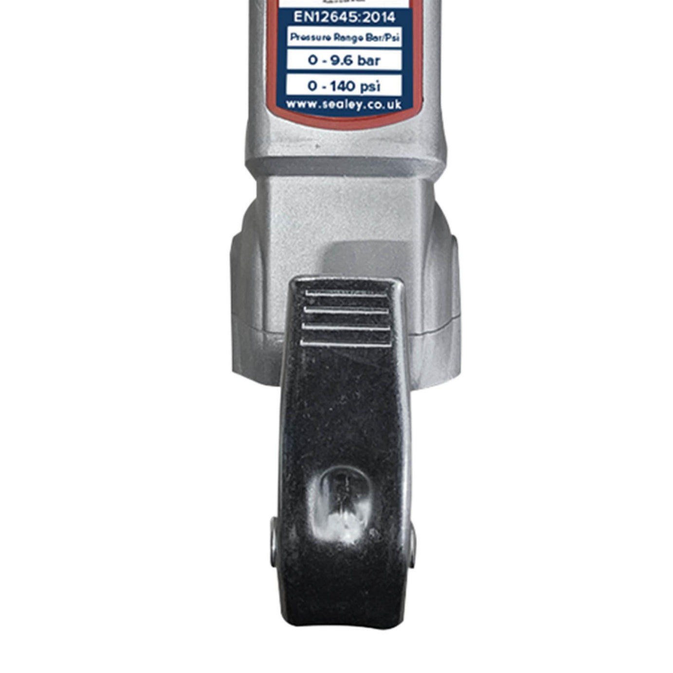 Sealey Tyre Inflator 2.5m Hose with Twin Clip-On Connector