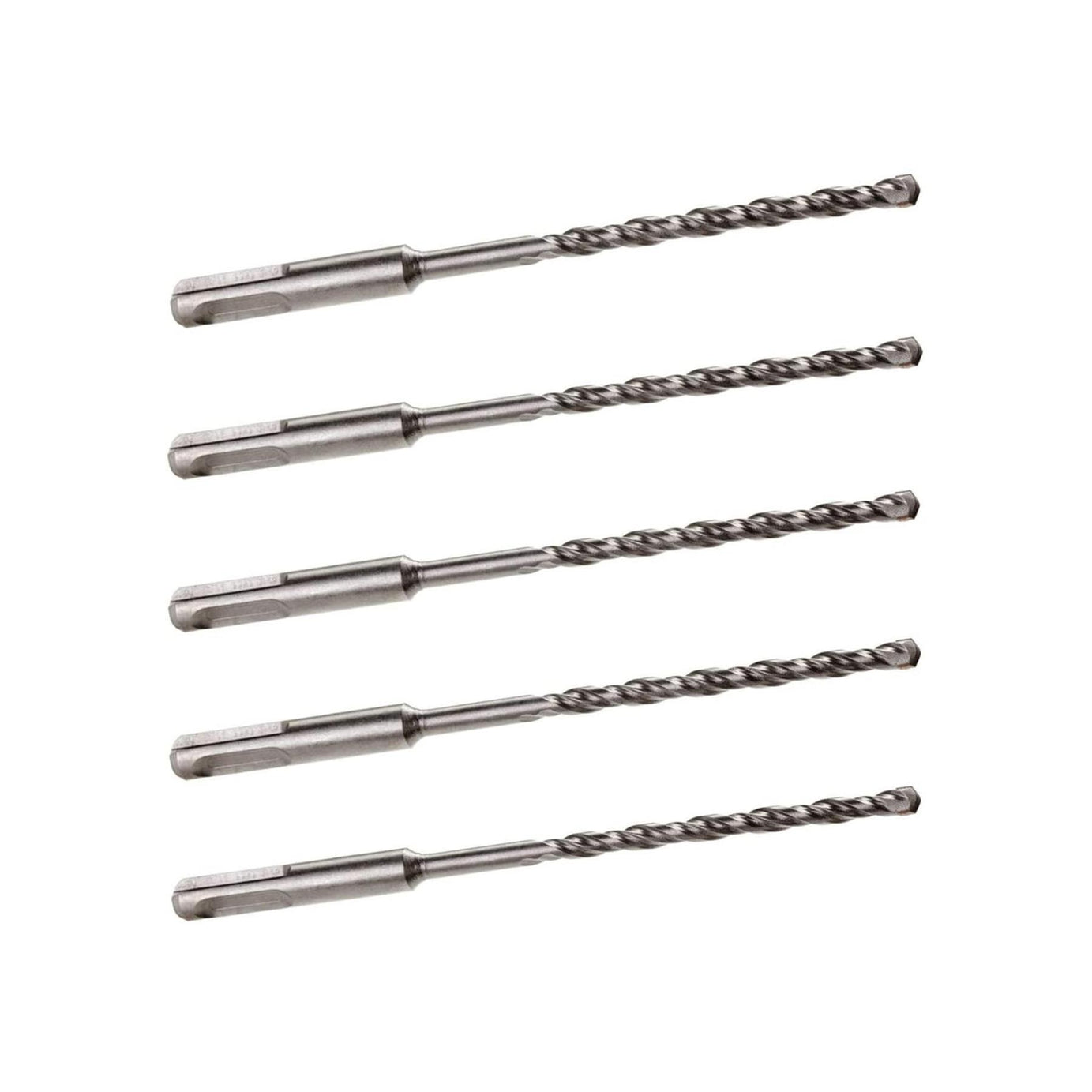 5 x SDS+ PLUS MASONRY DRILL BIT 4 x 160mm, TUNGSTEN CARBIDE TIP, FOR STONE CONCRETE BRICK