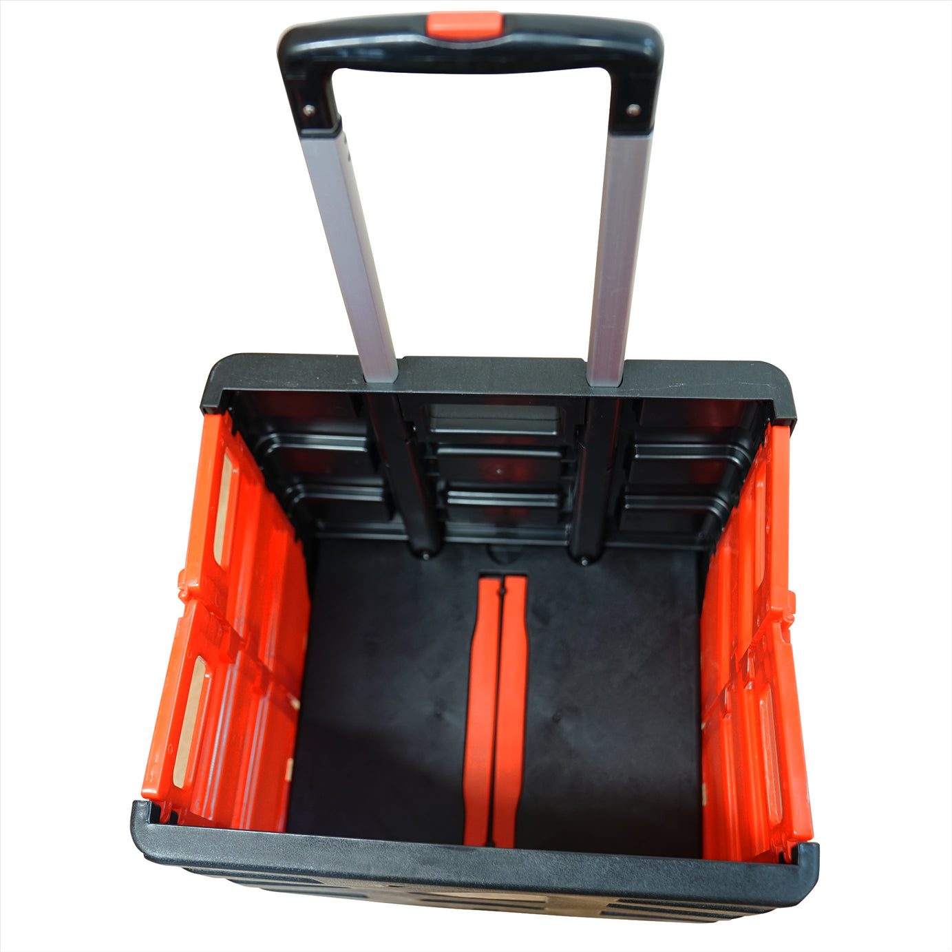 Large Folding Shopping Trolley Cart 25KG Foldable Rolling Storage Box Car Boot