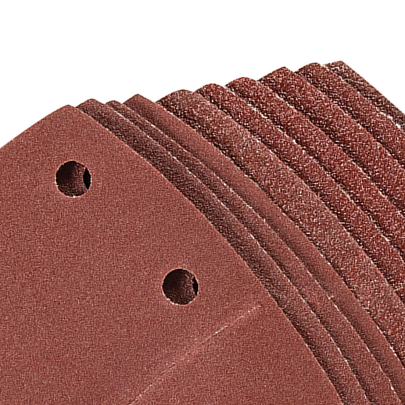 10 Bond Abrasive Sanding Sheets For Bosch PSM 100A Detail Palm Sander Mixed Grit