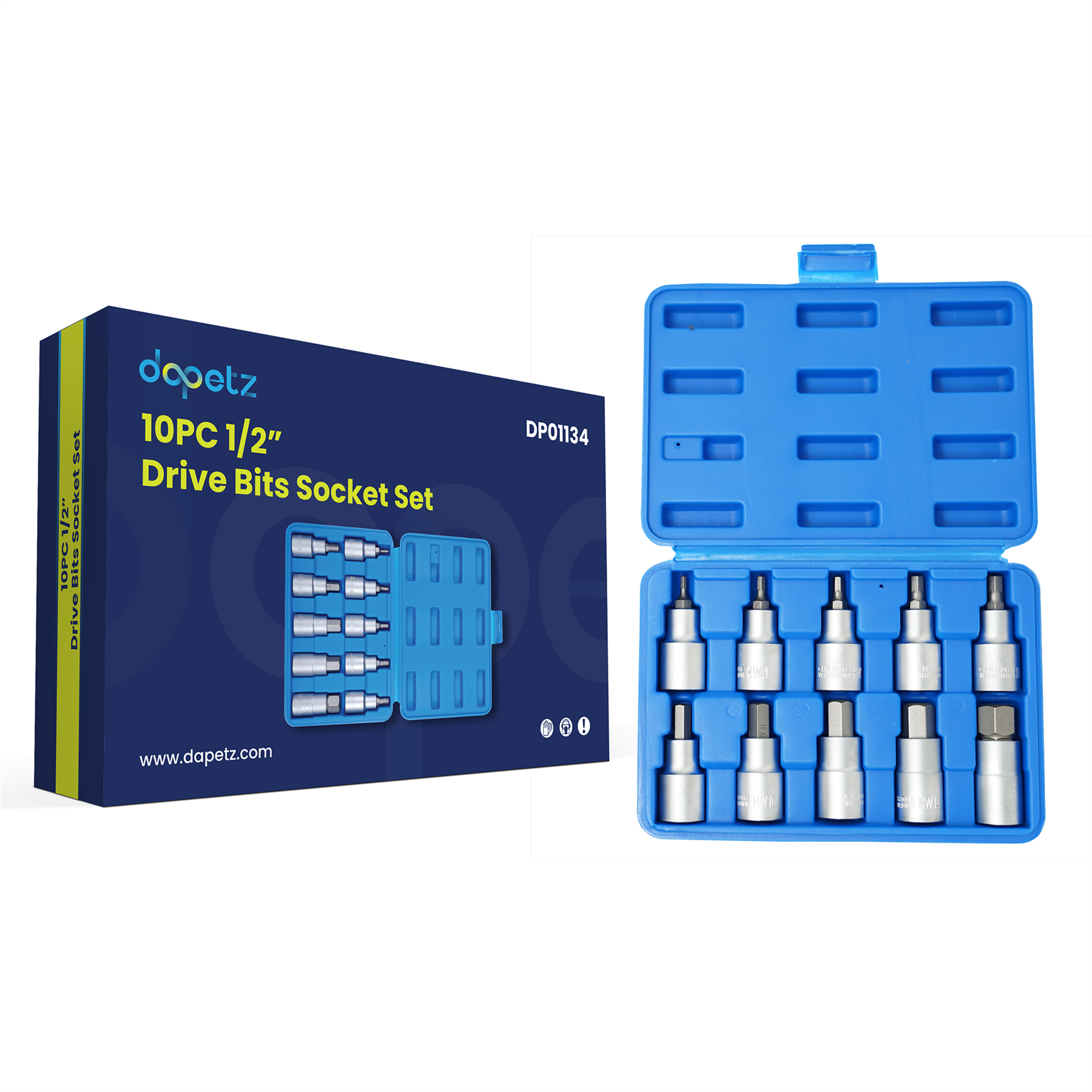 Hex Allen Key Bit Socket Set