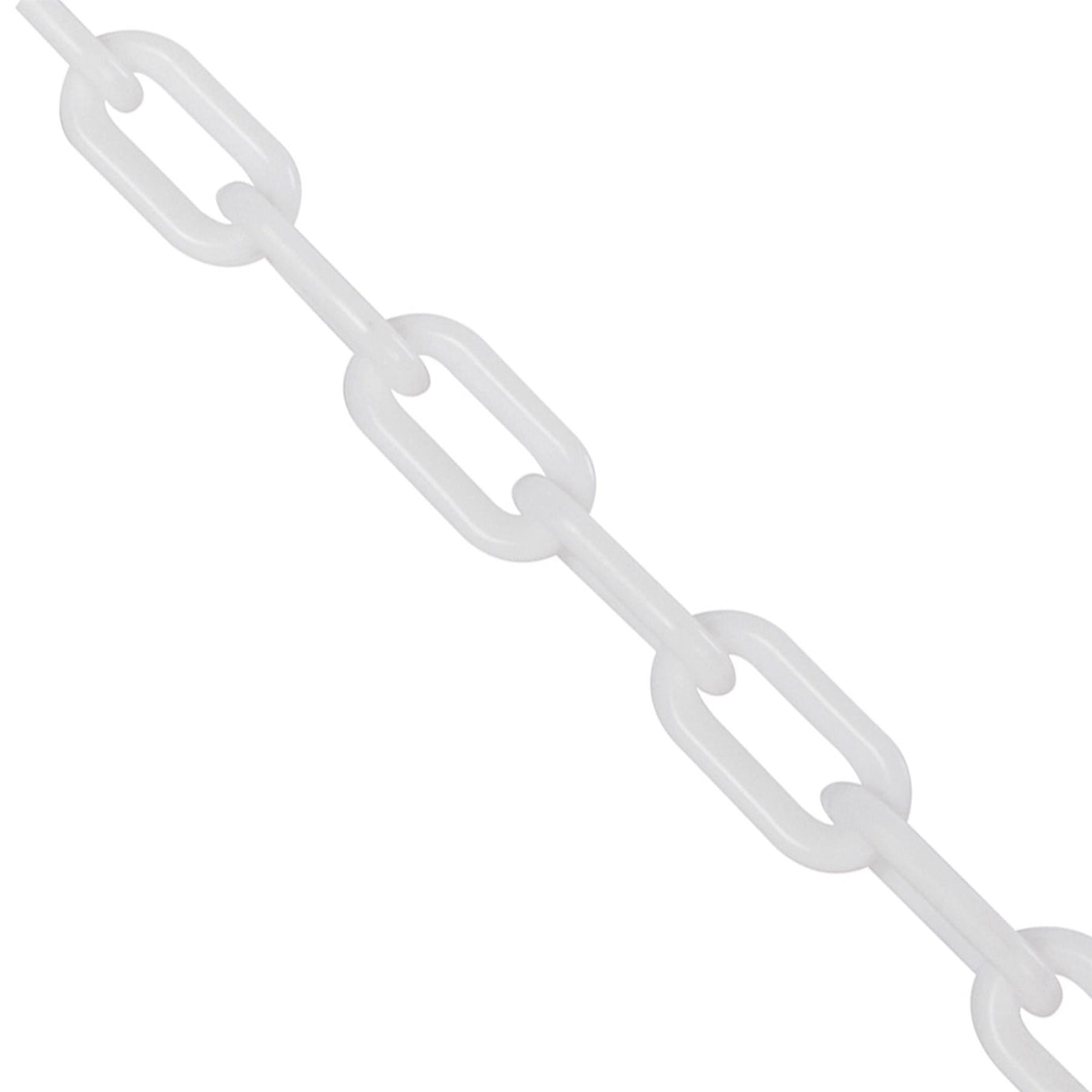 Plastic Chain White 6mm X 5M Strong Plastic Construction Weatherproof