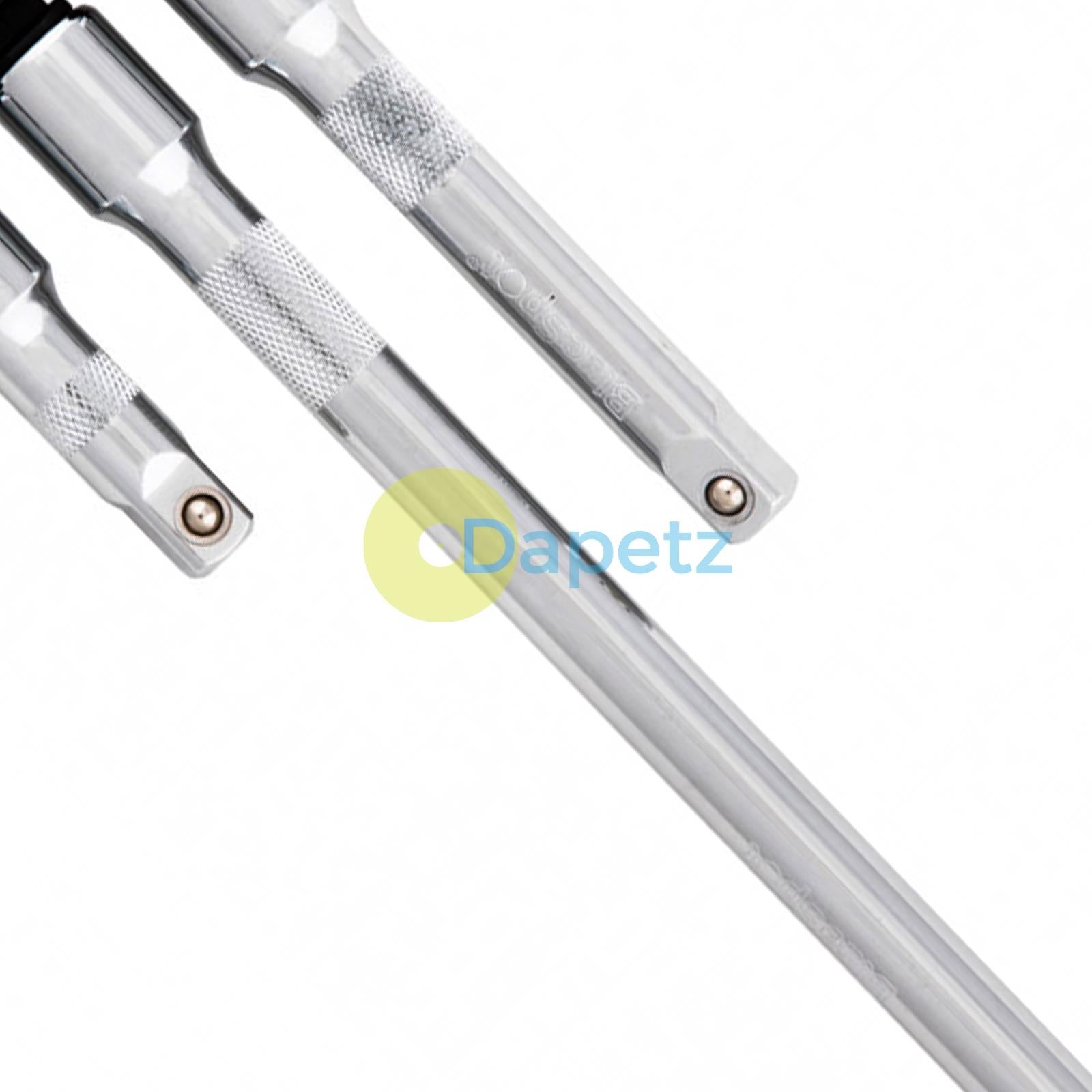 BlueSpot 3 Piece Spring Loaded 1/2 Inch Extension Bar Set 3, 5 and 10 Inch