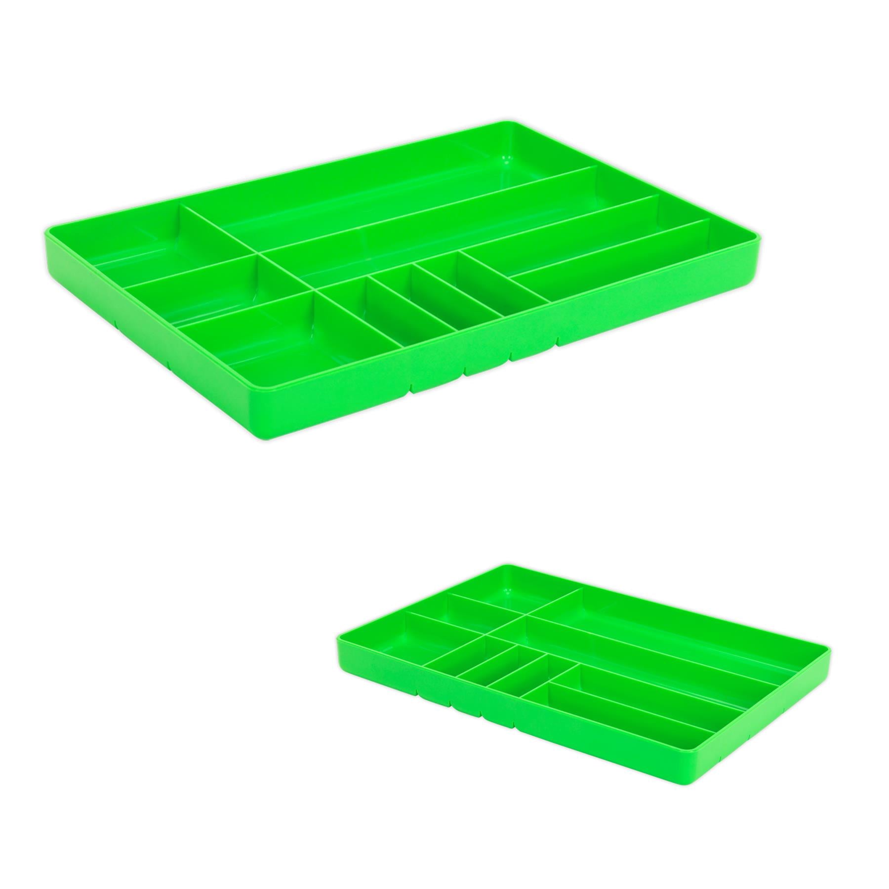 Sealey Tool & Parts Organizer Hi-Vis Green