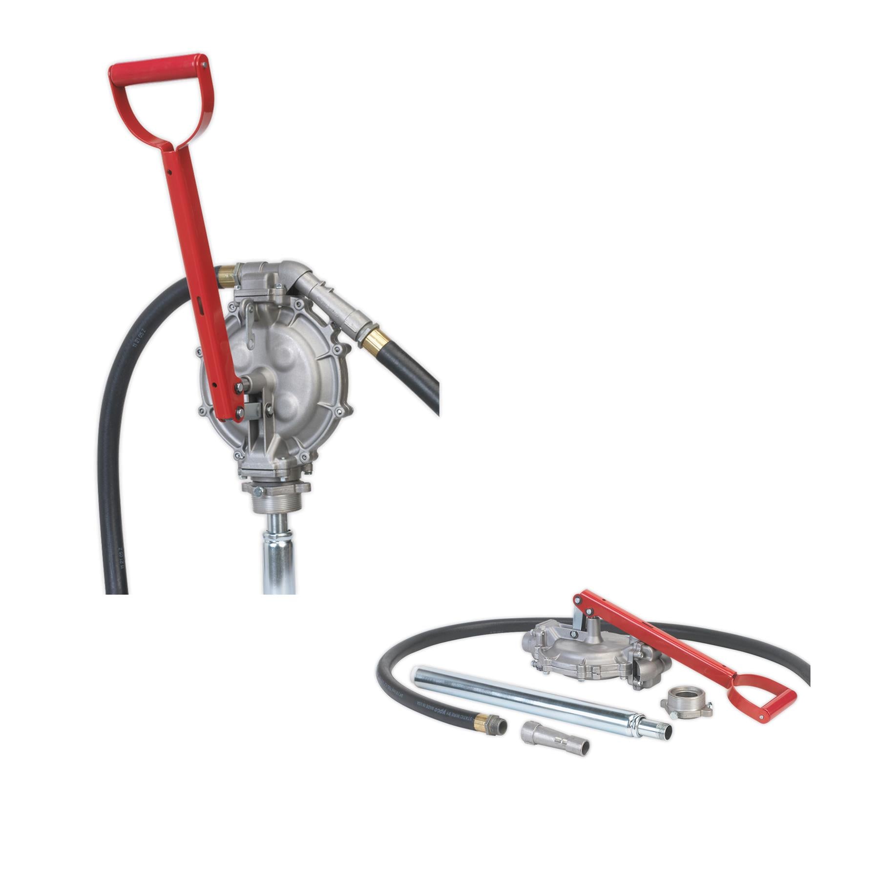 Sealey Double Diaphragm Fuel Transfer Pump Heavy-Duty Die-Cast Aluminium