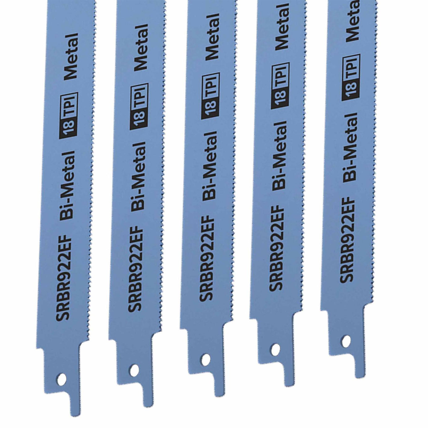 Sealey Reciprocating Saw Blade Metal 230mm 18tpi - Pack of 5