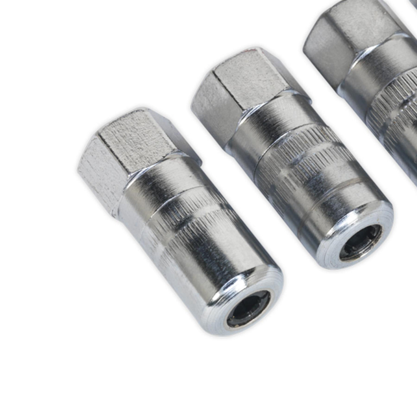 Sealey Hydraulic Connector 4-Jaw Heavy-Duty 1/8"BSP Pack of 5