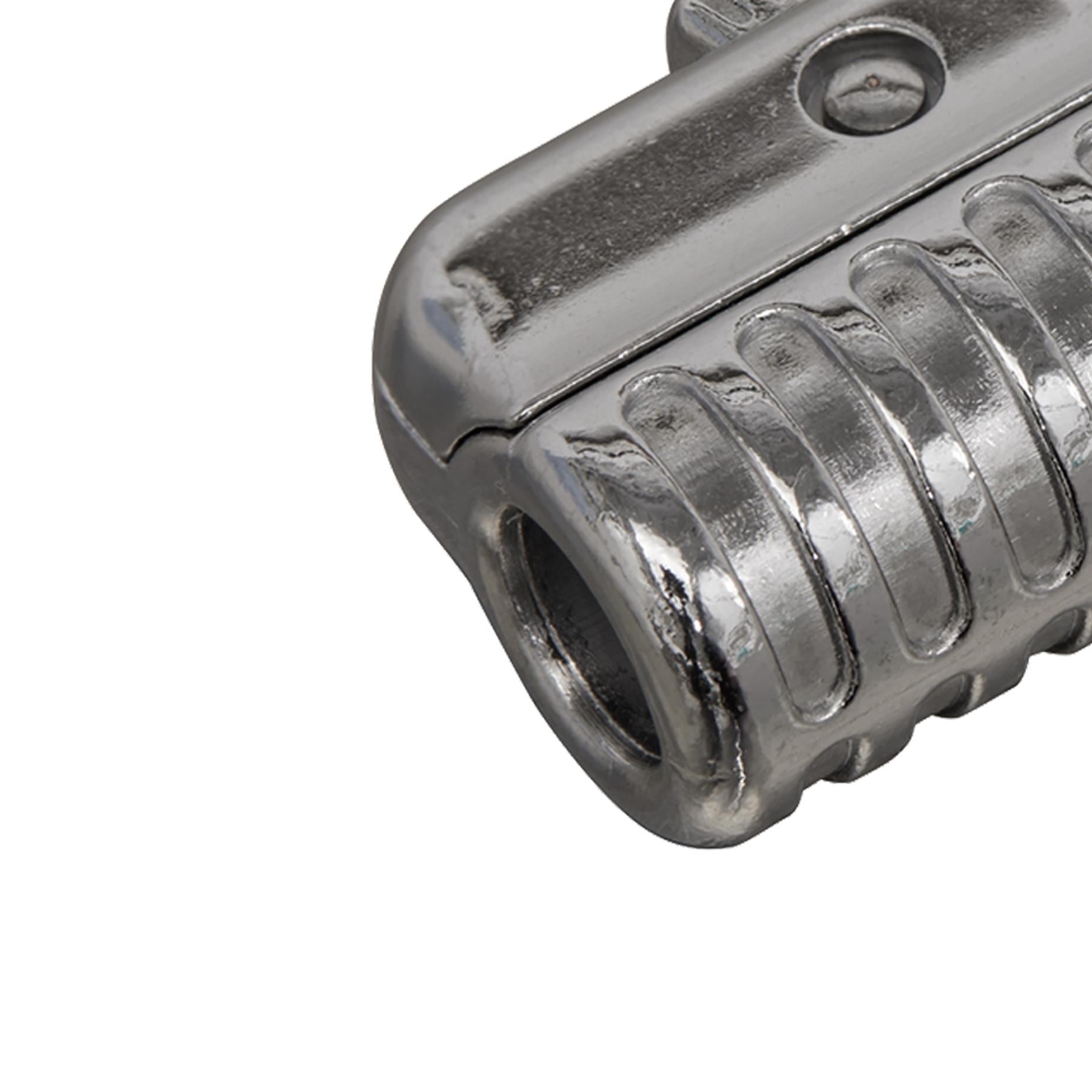 Sealey Straight Swivel Tyre Inflator Clip-On Connector 8mm Bore