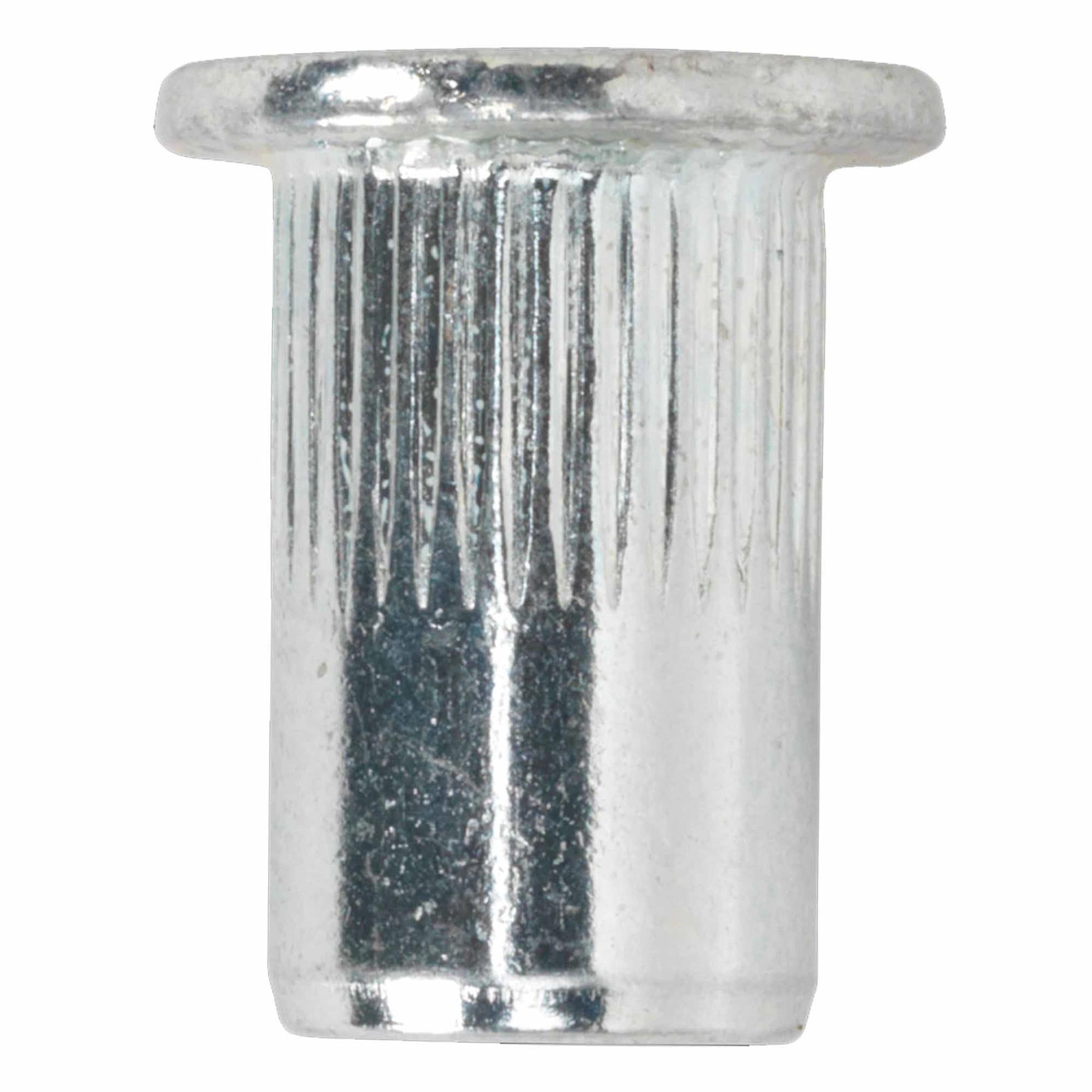 Threaded Insert (Rivet Nut) M4 Splined Pack of 50. Sealey