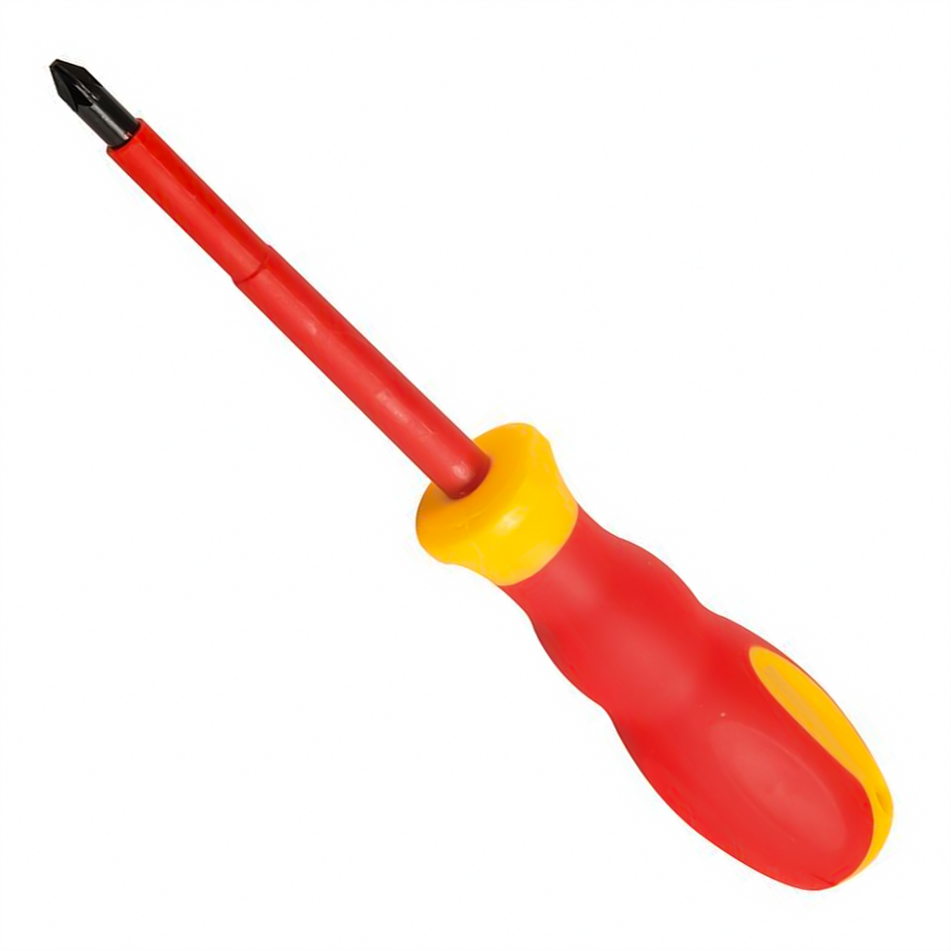 VDE Soft-Grip Electricians Screwdriver Pozidriv Ergonomic Handles PZ2 x 100mm