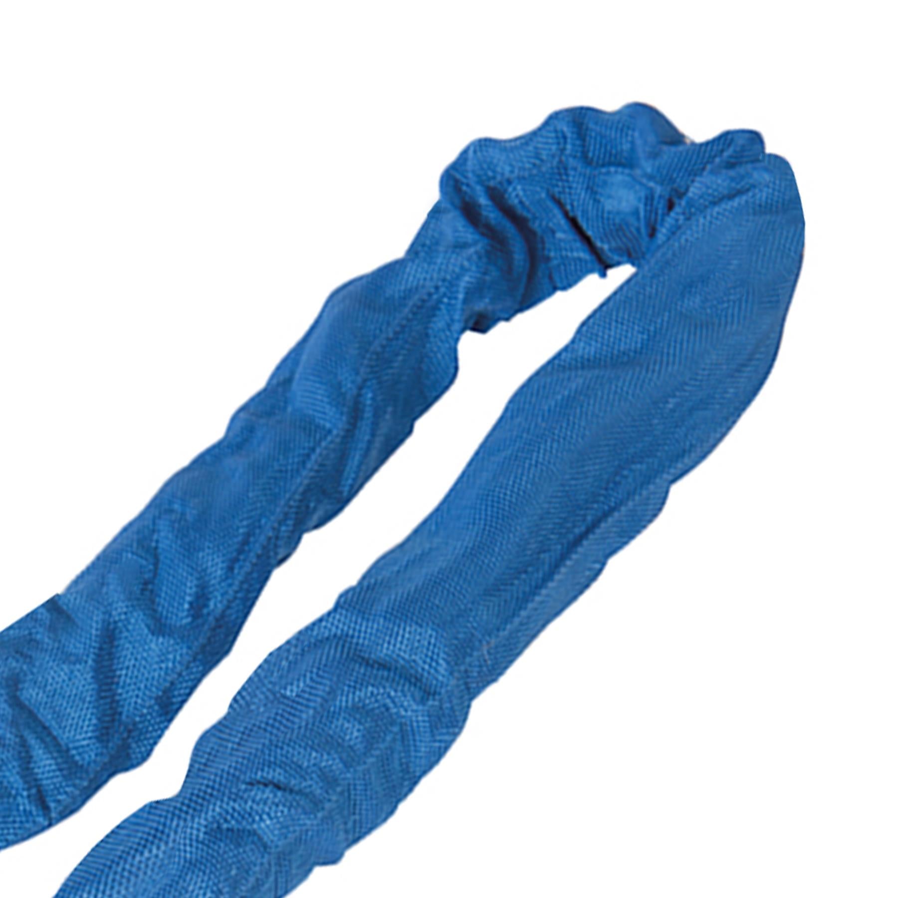 Sleeved High Security Chain - 1200mm 10mm Thick Hardened Steel Links Heavy Duty