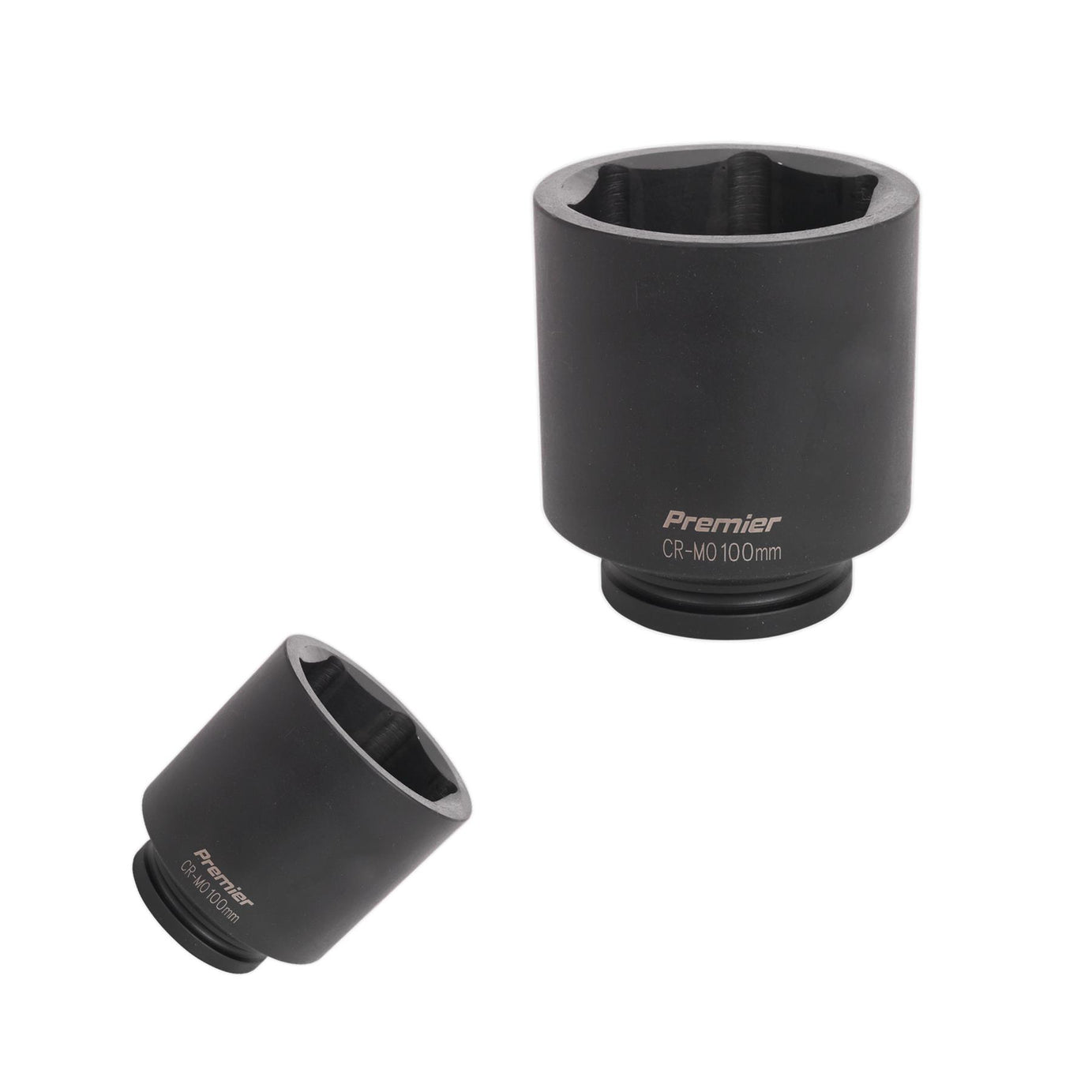 Sealey Impact Socket 100mm Deep 1"Sq Drive Chrome Molybdenum Lifetime Guarantee