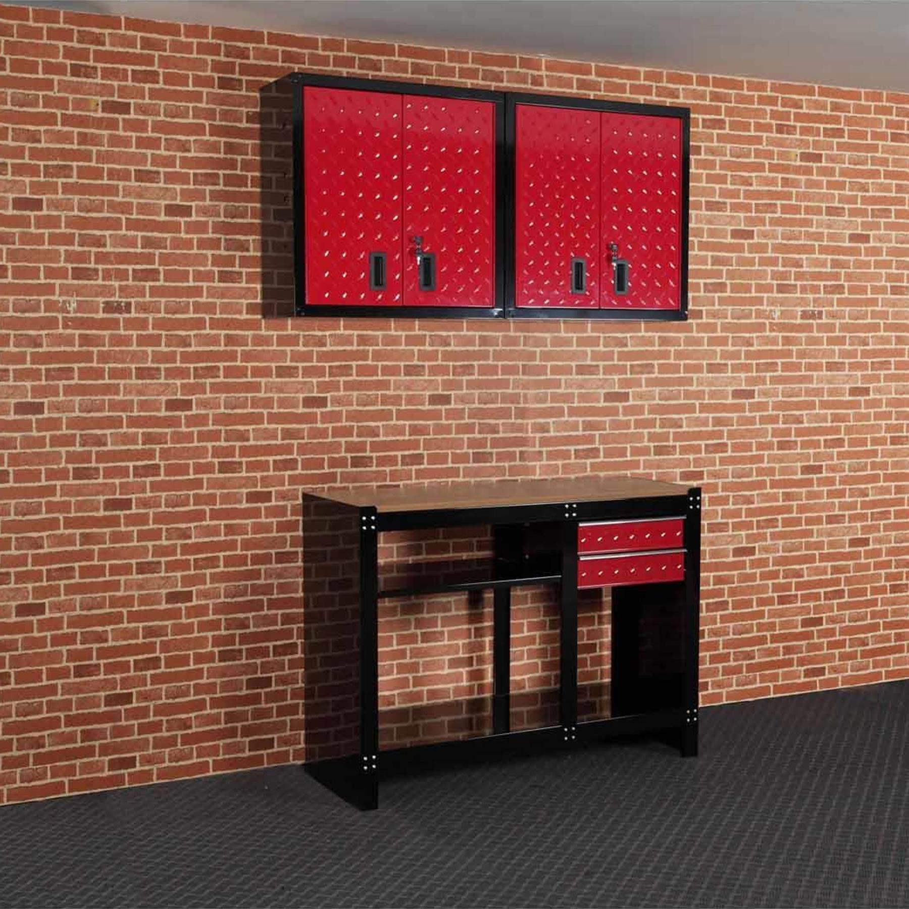 Hilka 3 Piece Garage Storage Solution