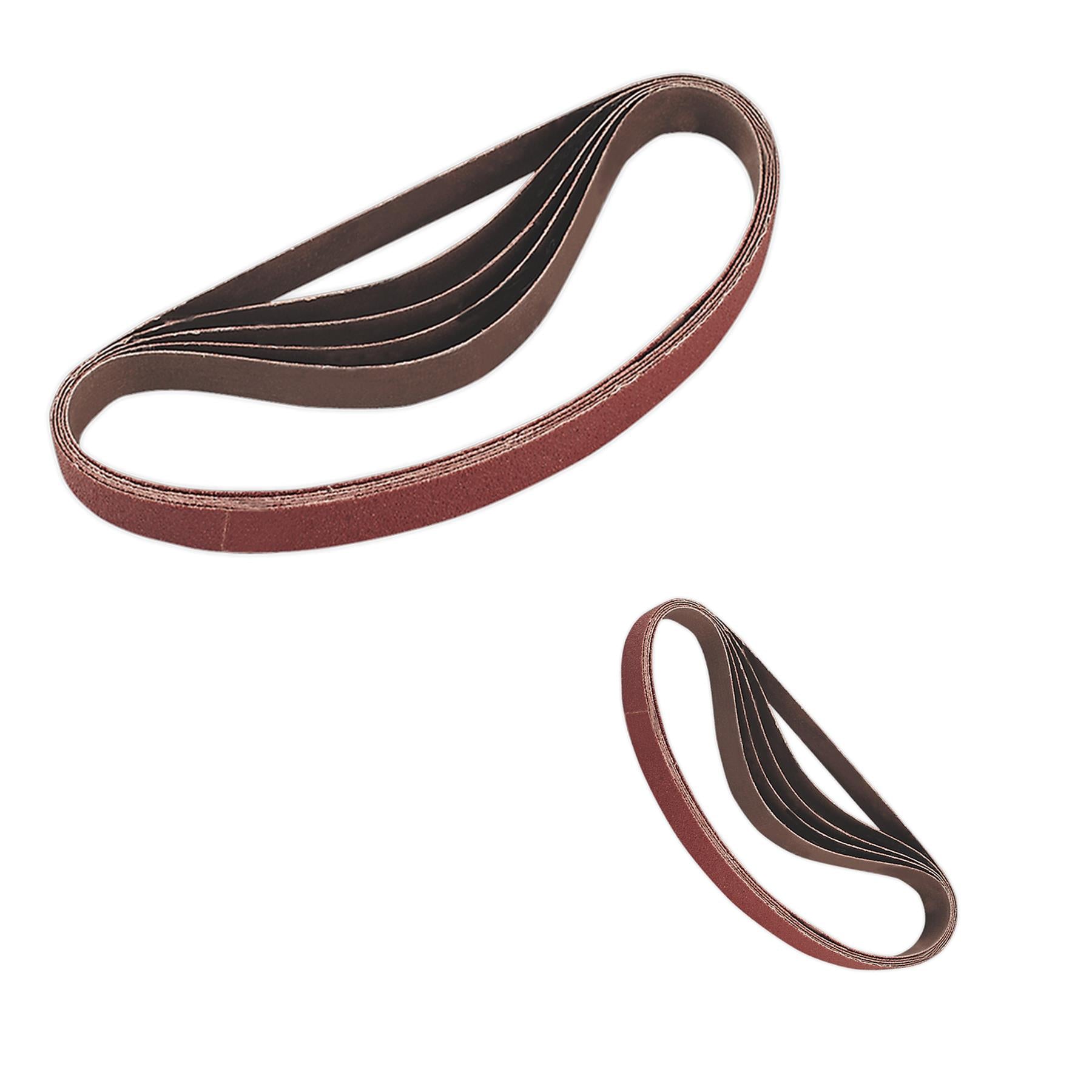 Sealey Sanding Belt 20 x 520mm 60Grit Pack of 5