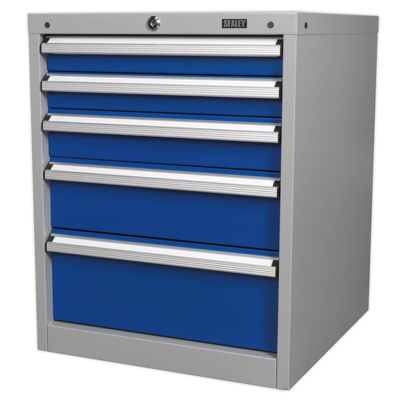 Sealey Cabinet Industrial 5 Drawer with a safety locking catch