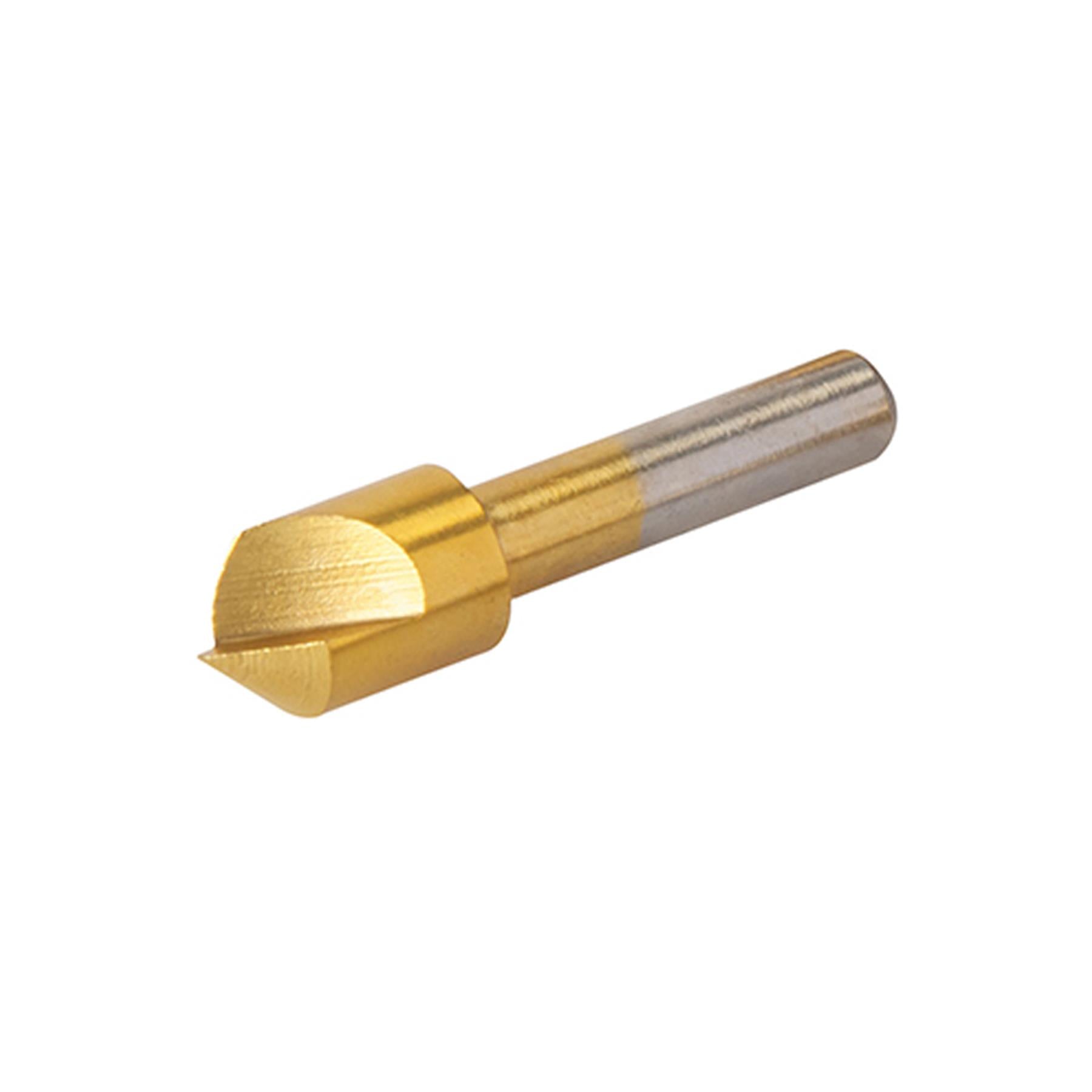 5Pc Titanium Coated Countersink Bit Set Drill High Carbon Steel Quality