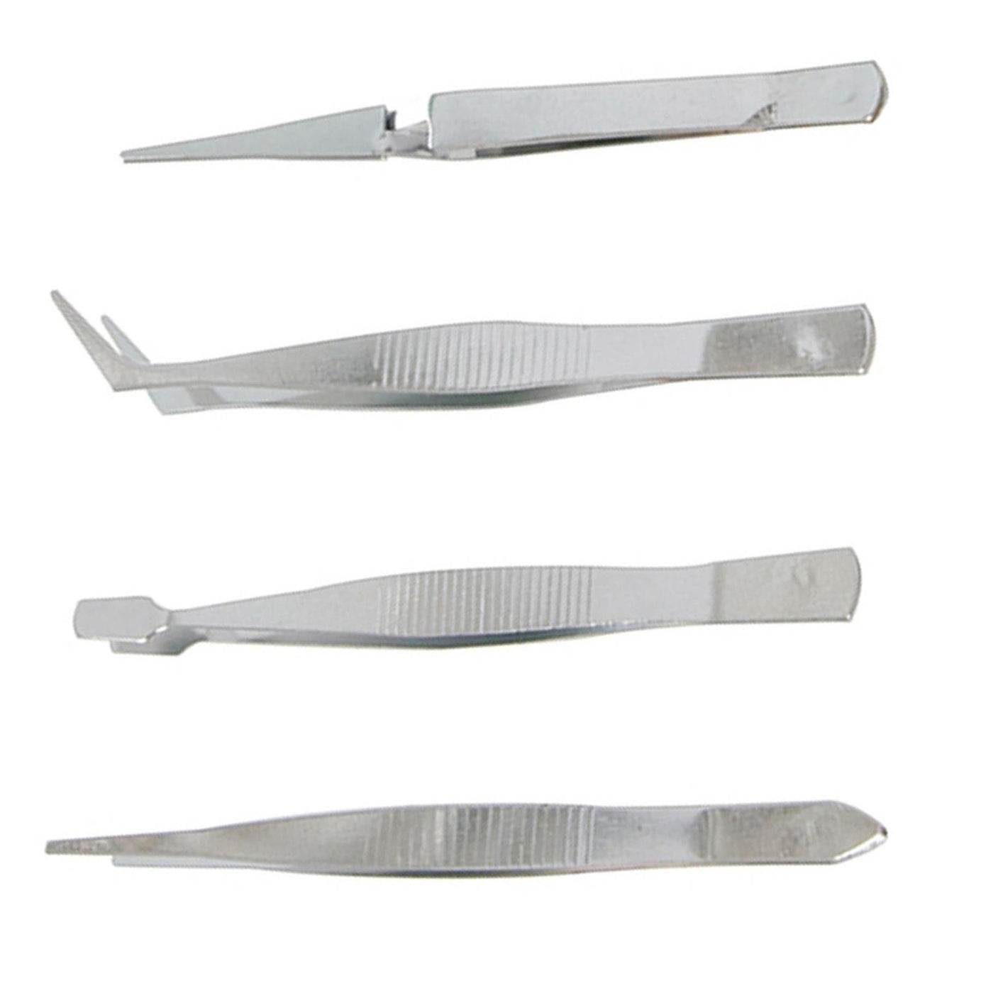 7Pc Tweezer Set For Precise Electronics Modelling Jewellery Beading Wire Work