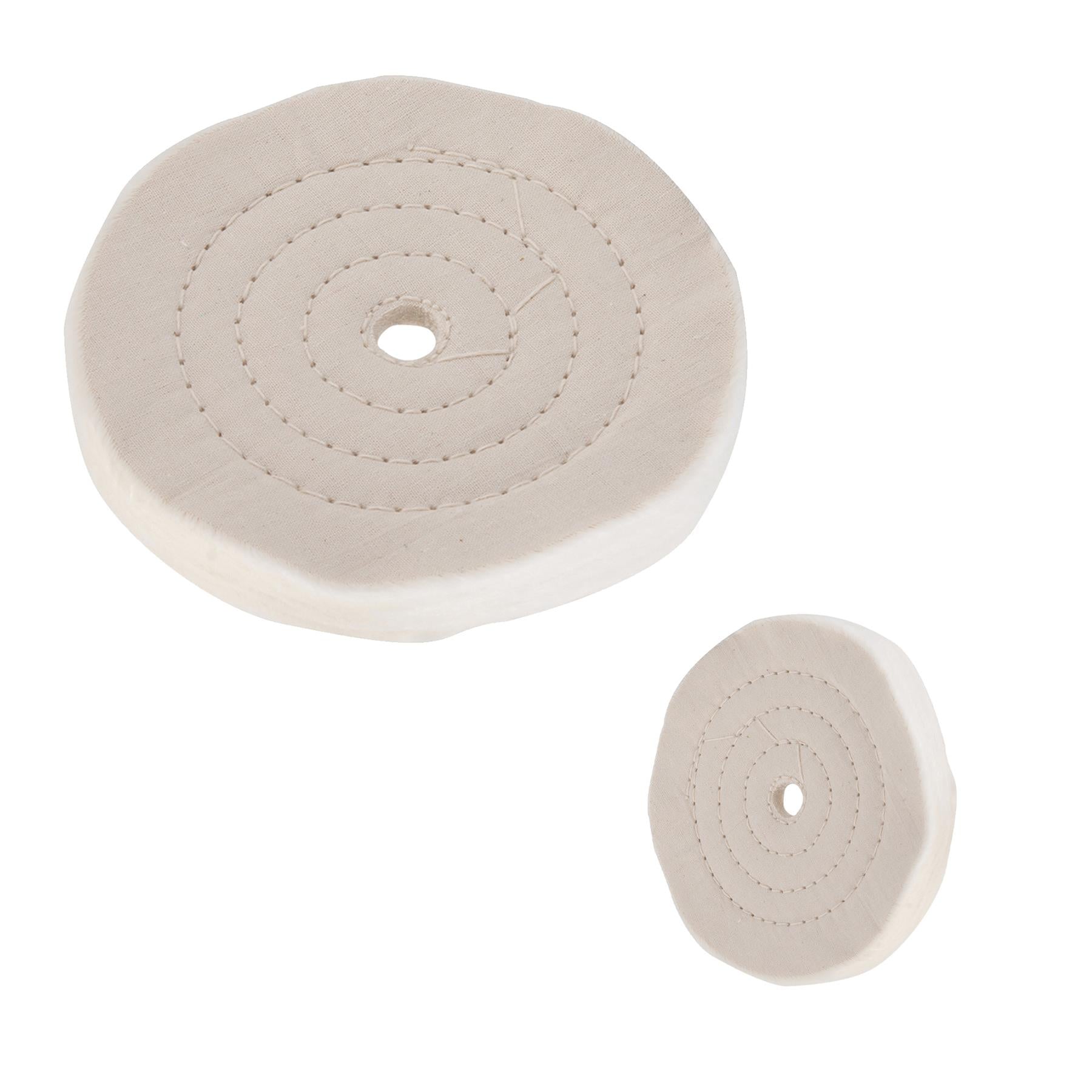 Double Stitched Buffing Wheel 150mm Polishing Polish Grinder Bench DIY