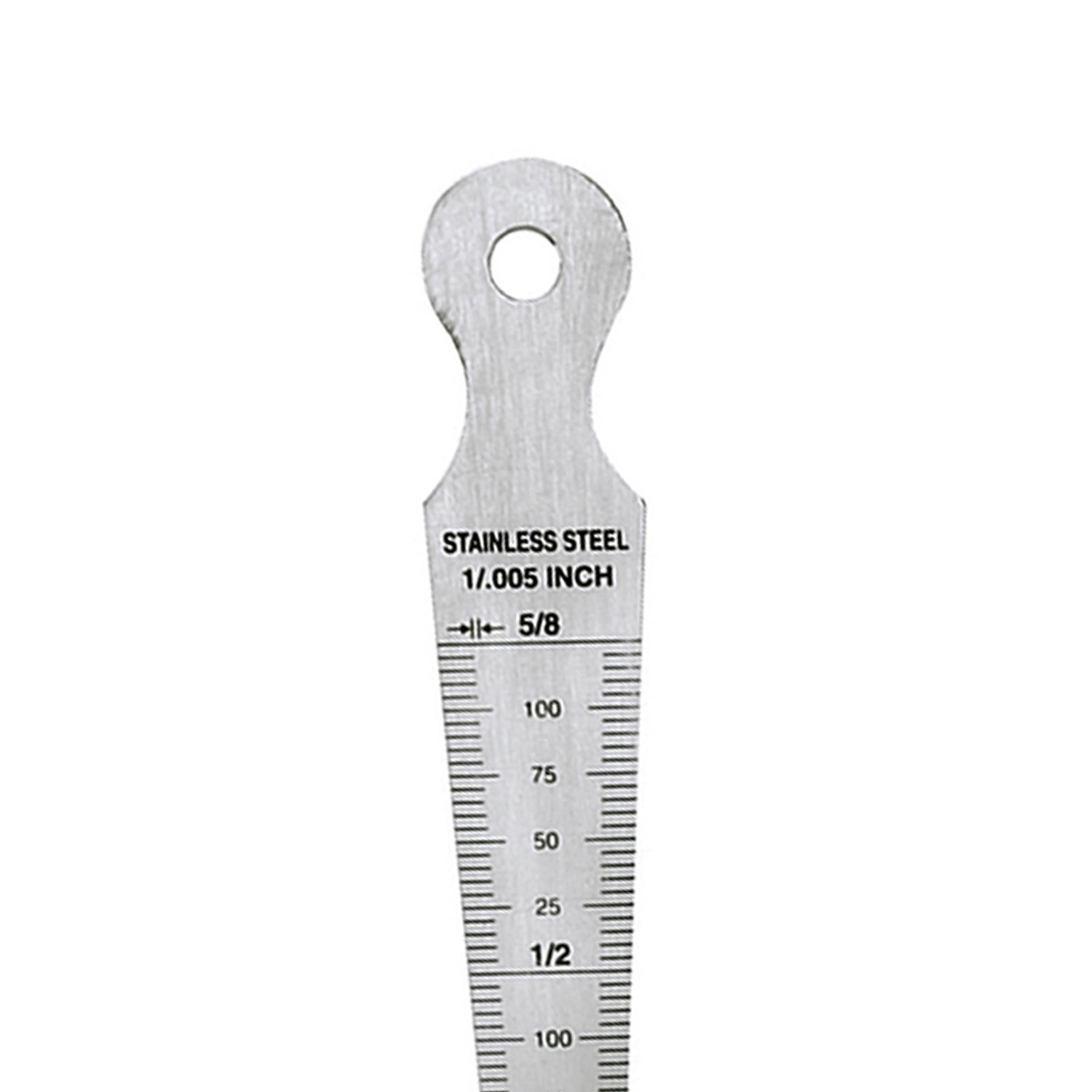Bore Gauge 1milimeter - 15mm / 1/8" 5/8" Ground And Tempered Stainless Steel Gauge