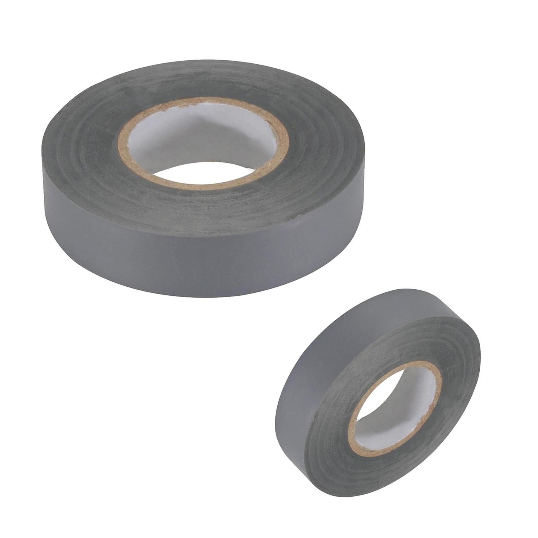 2 x PVC Insulation Electrical Tape Flame Retardent Grey