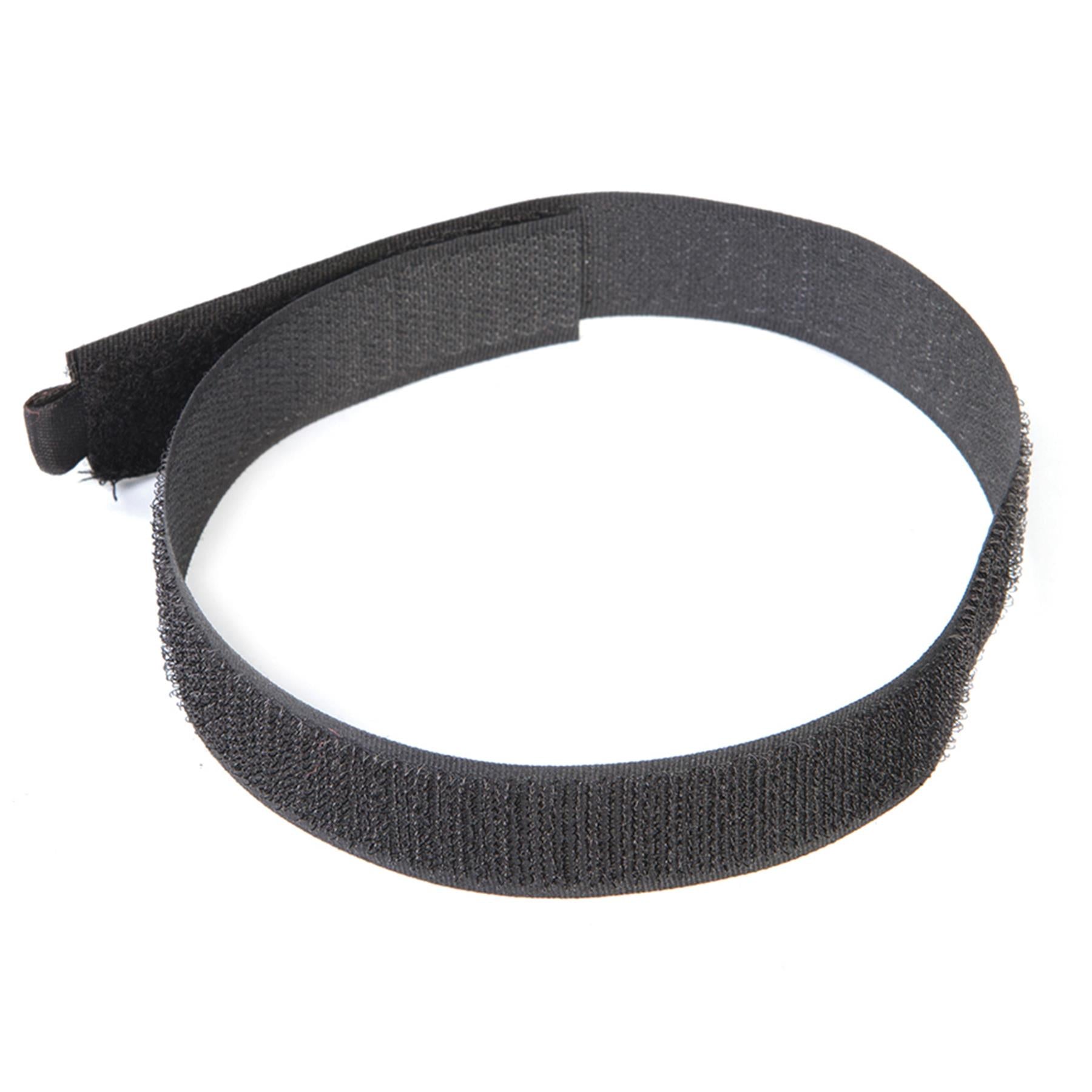 Hook and Loop 450mm Black Nylon strap strapping Cable Ties with buckle Band luggage Strap