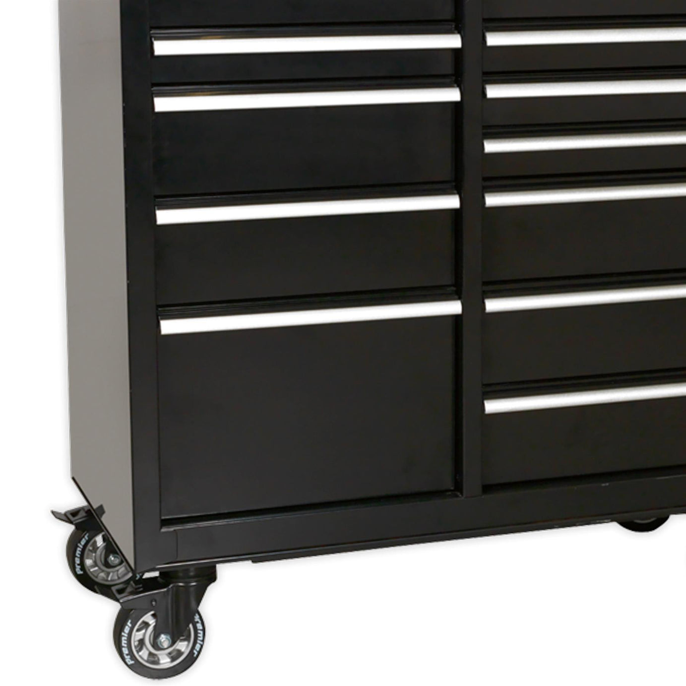 Sealey Rollcab 15 Drawer 1845mm Heavy-Duty Black