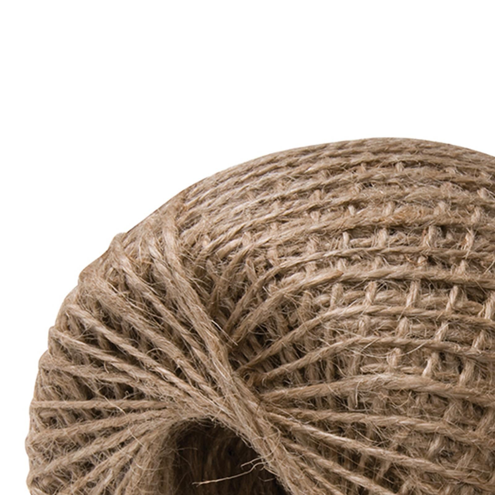 Natural Strong Jute , 250M Ball Of Garden String For Tying Of Plant New
