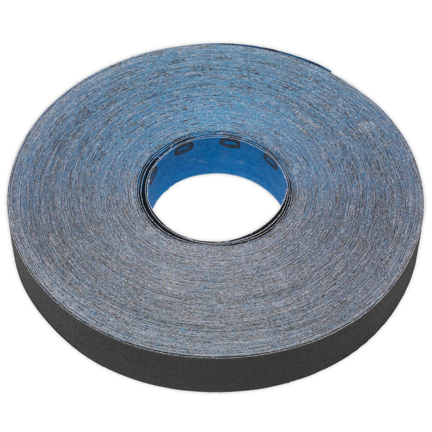 Sealey 25mm x 25m Emery Cloth Roll Blue Sheet 120 Grit